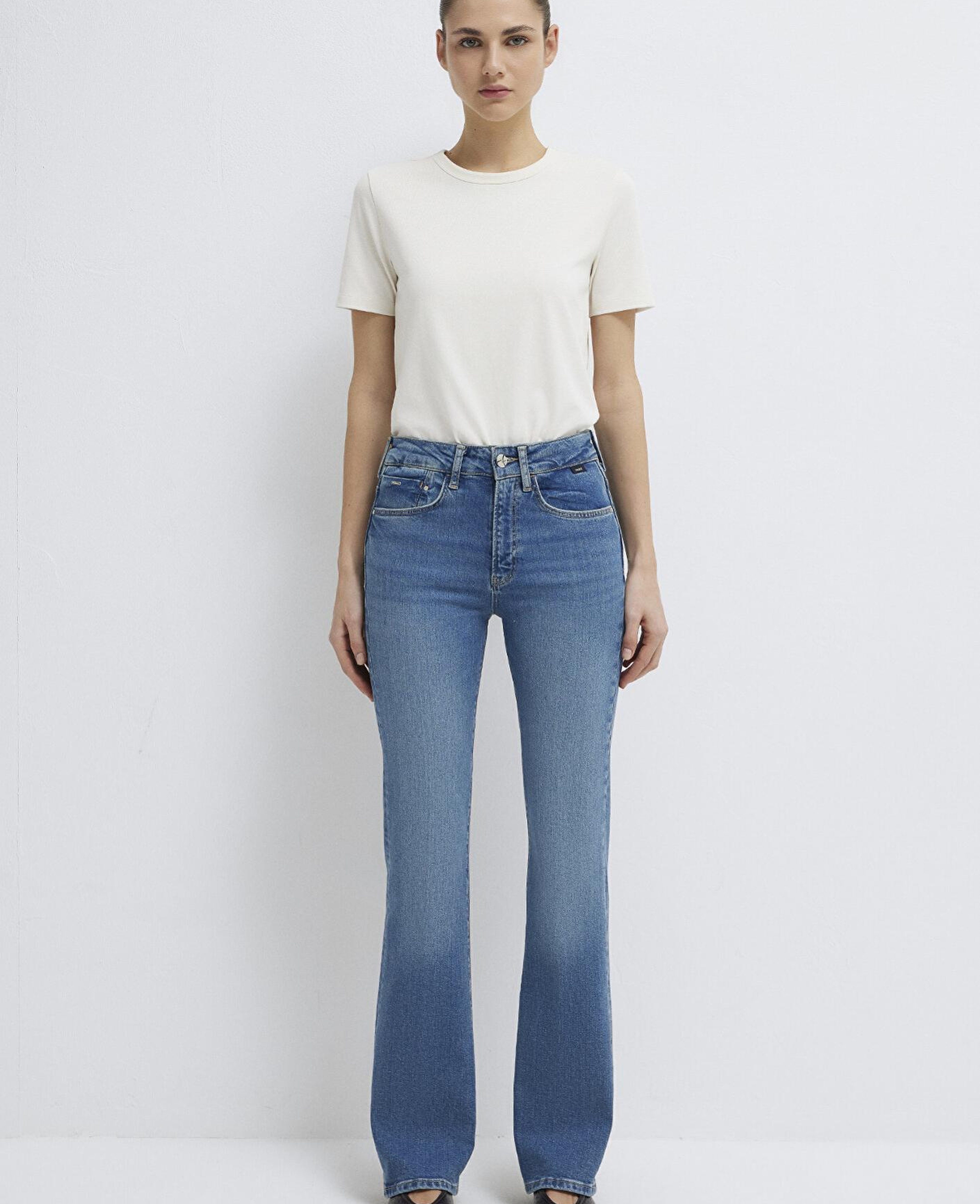 Mavi Maria Mavi Edition Gölgeli Koyu Mavi Jean Pantolon 101225-A1592