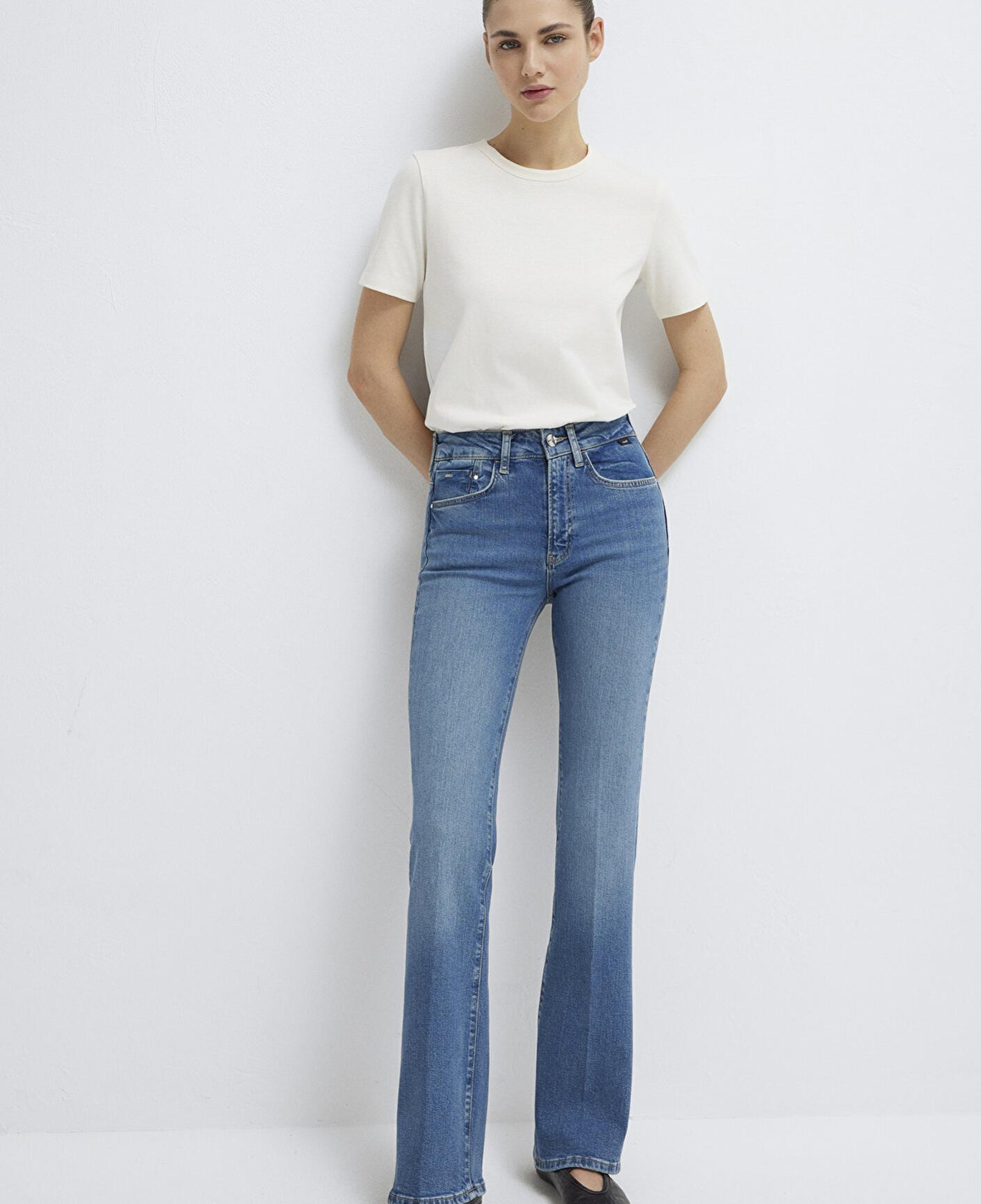 Mavi Maria Mavi Edition Gölgeli Koyu Mavi Jean Pantolon 101225-A1592