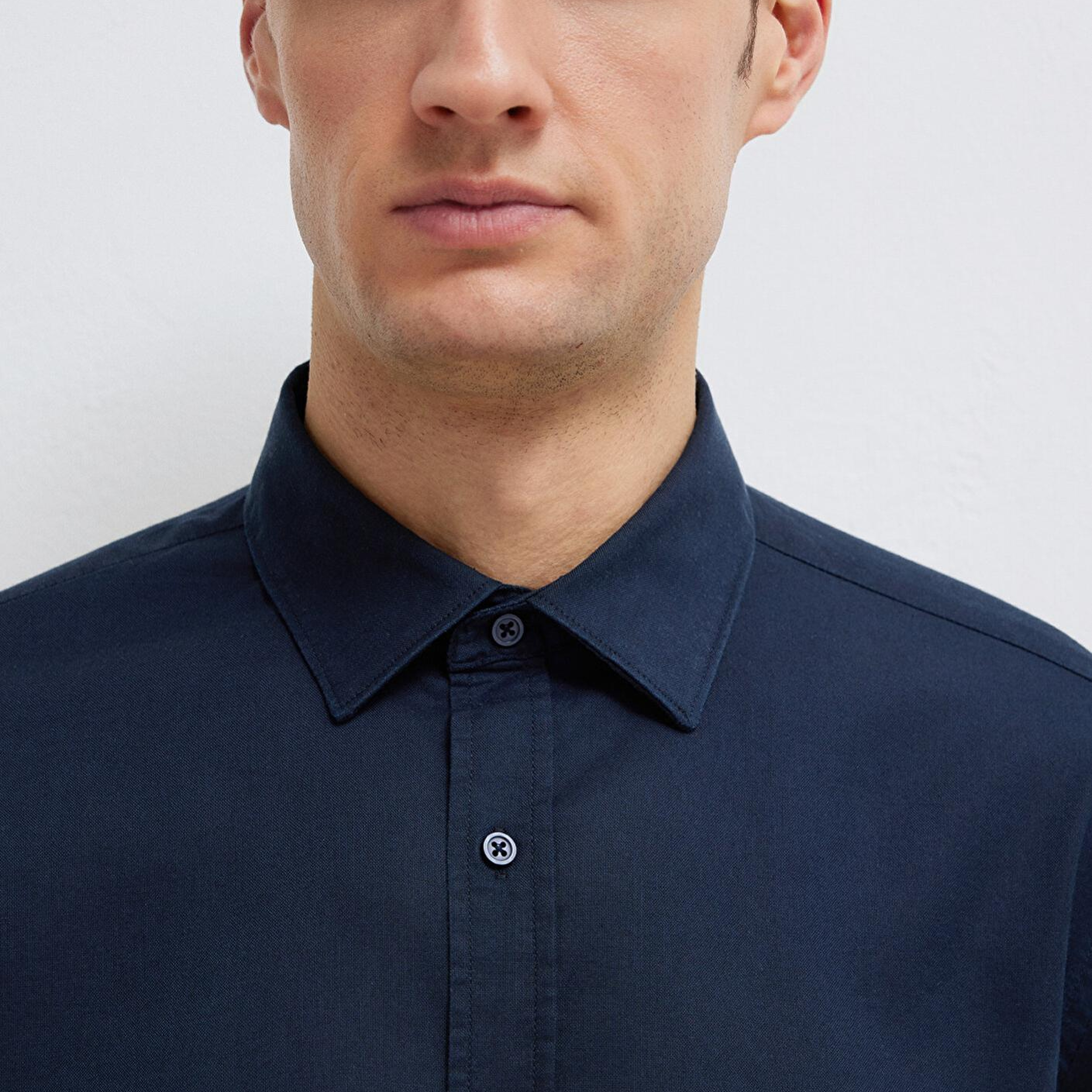 Mavi Lacivert Gömlek Slim Fit / Dar Kesim 0211670-80872