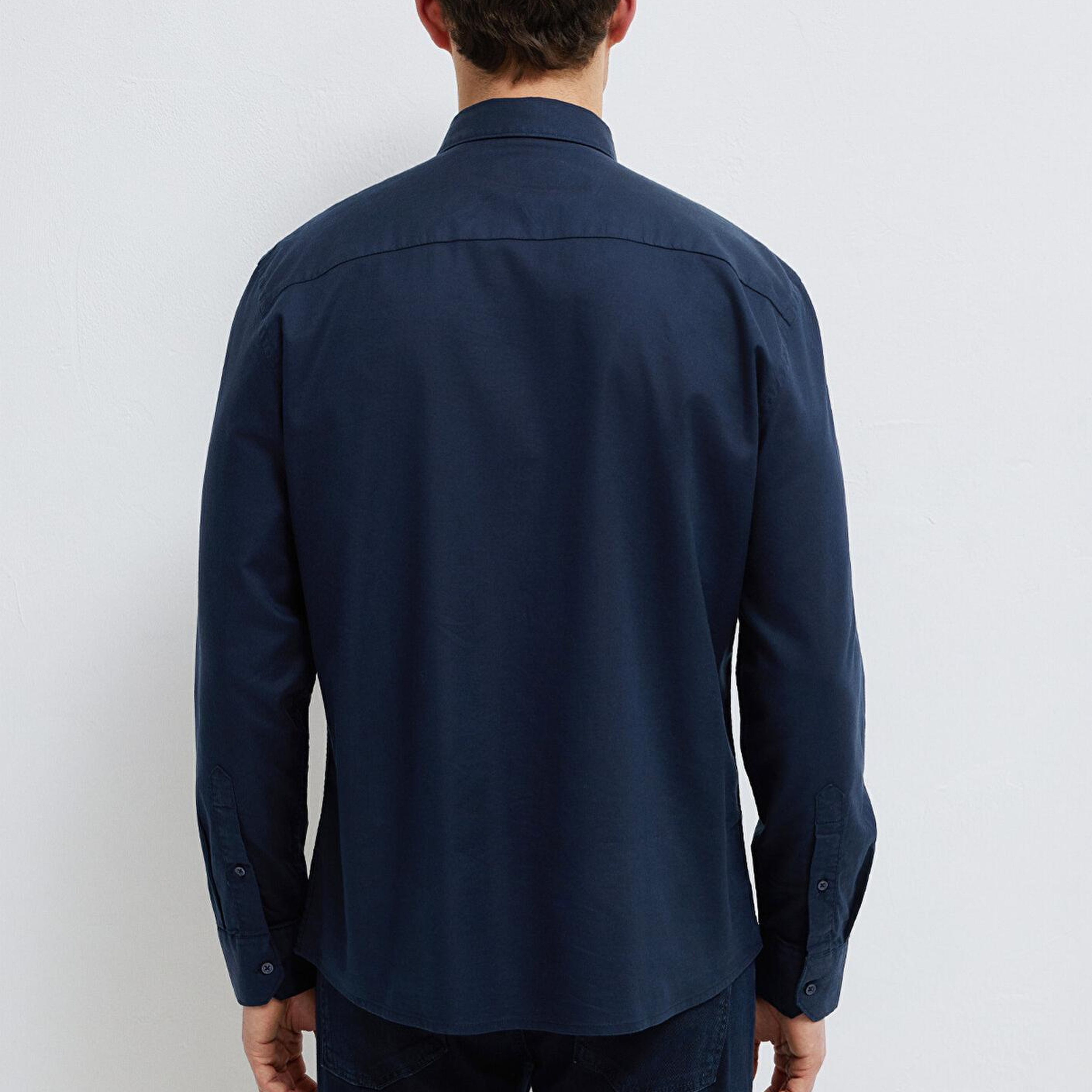 Mavi Lacivert Gömlek Slim Fit / Dar Kesim 0211670-80872