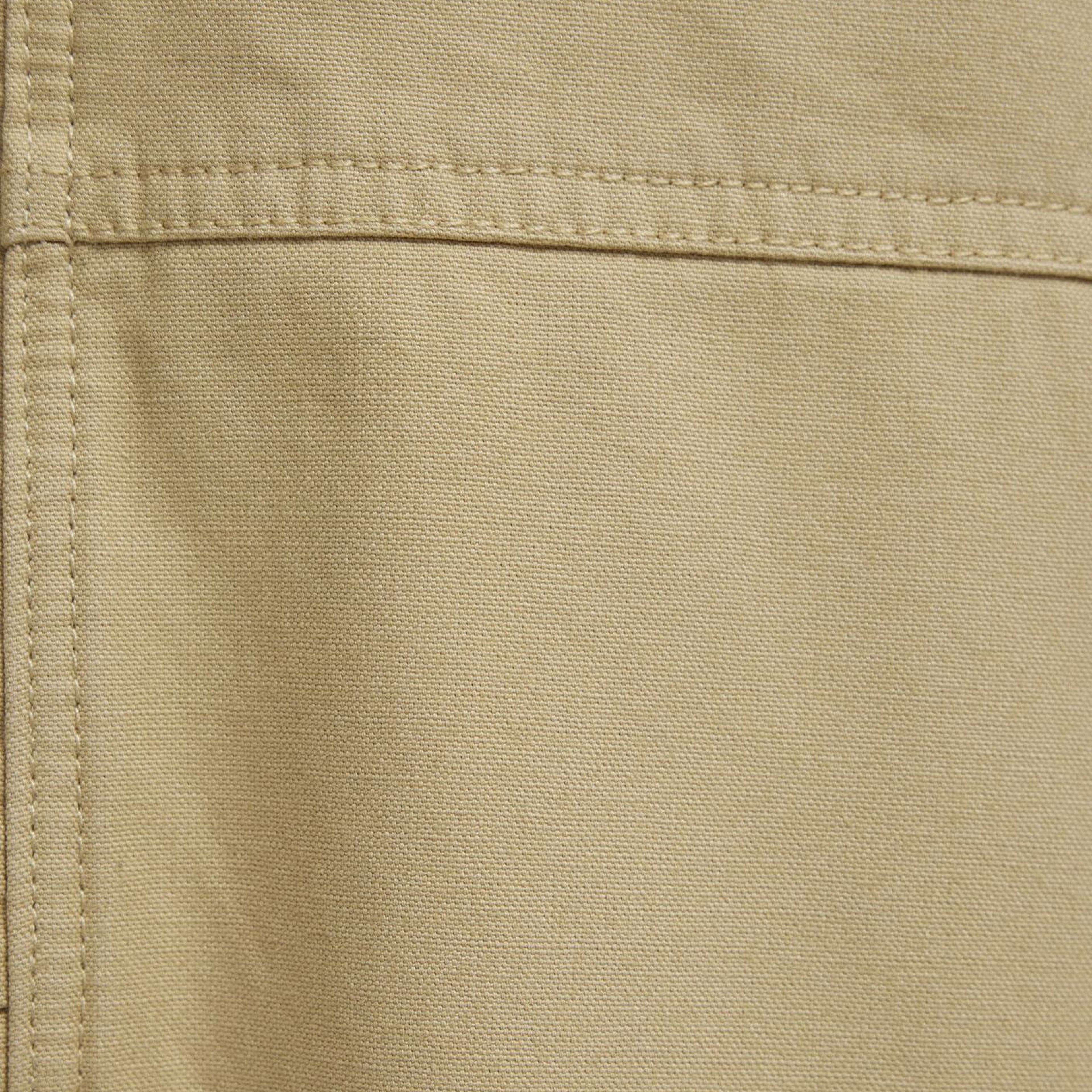 Mavi Cep Detaylı Bej İnce Ceket Loose Fit / Bol Rahat Kesim 0211872-70204