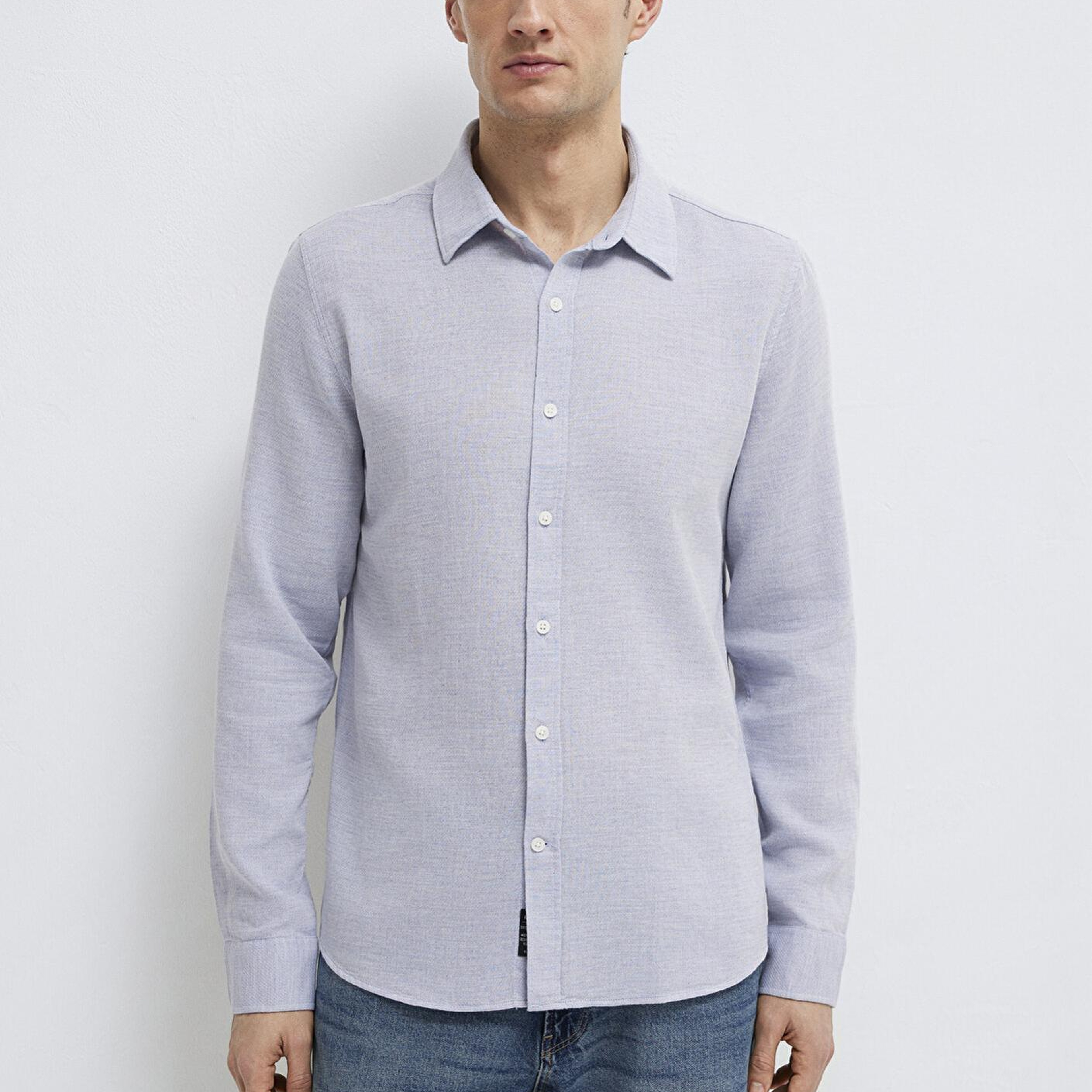 Mavi Mavi Gömlek Slim Fit / Dar Kesim 0211913-70813