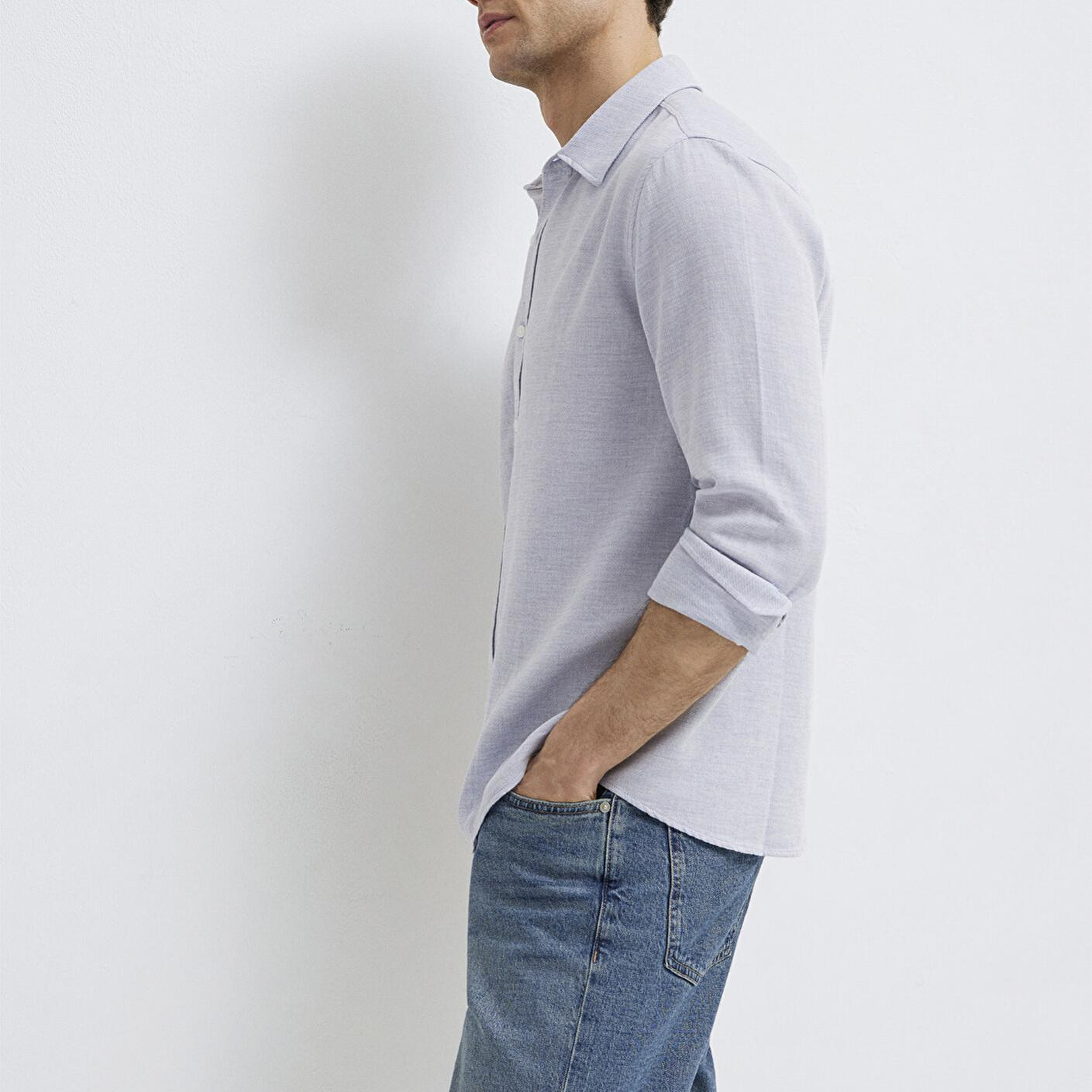 Mavi Mavi Gömlek Slim Fit / Dar Kesim 0211913-70813