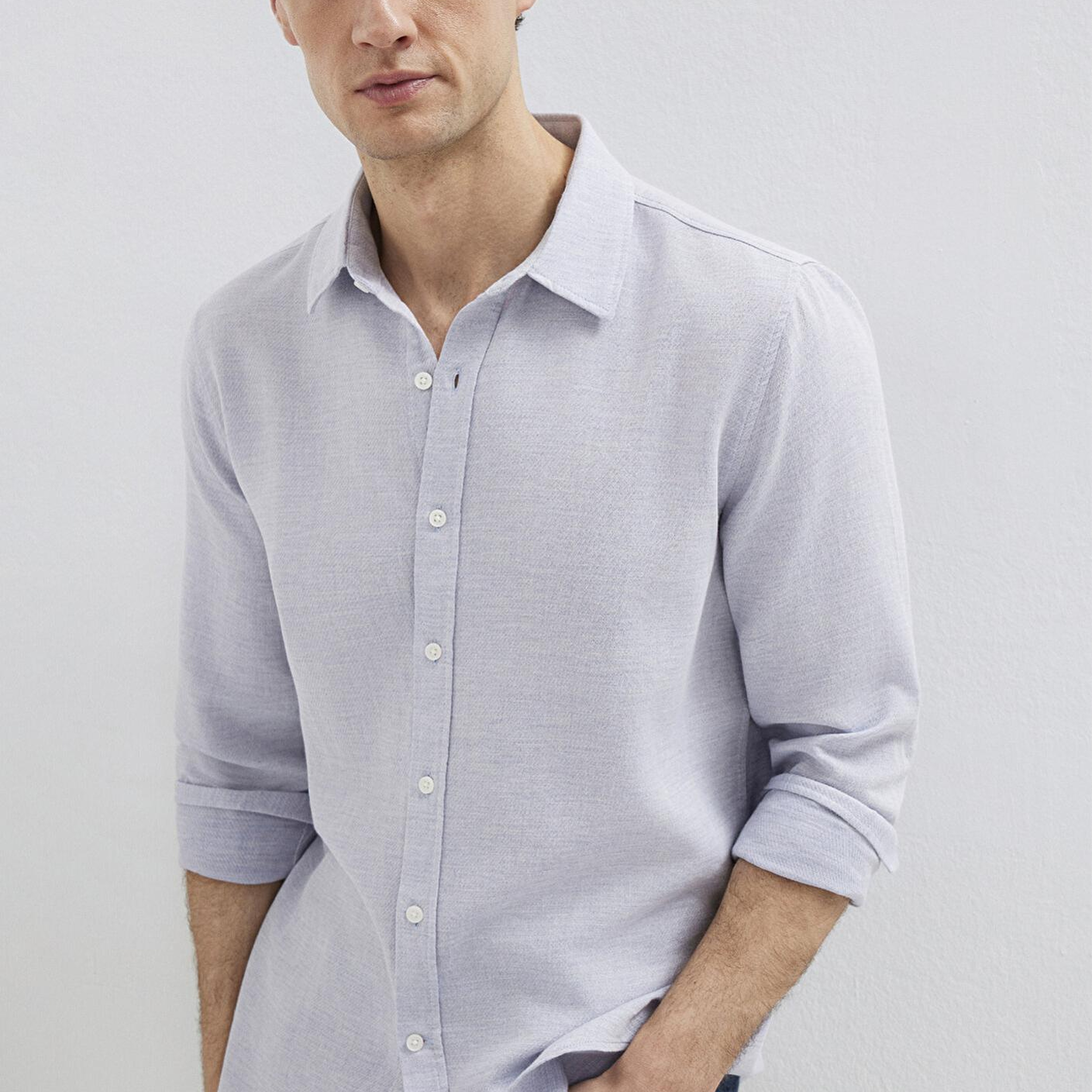 Mavi Mavi Gömlek Slim Fit / Dar Kesim 0211913-70813