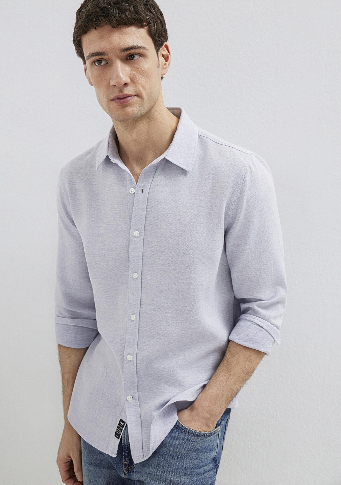 Mavi Mavi Gömlek Slim Fit / Dar Kesim 0211913-70813