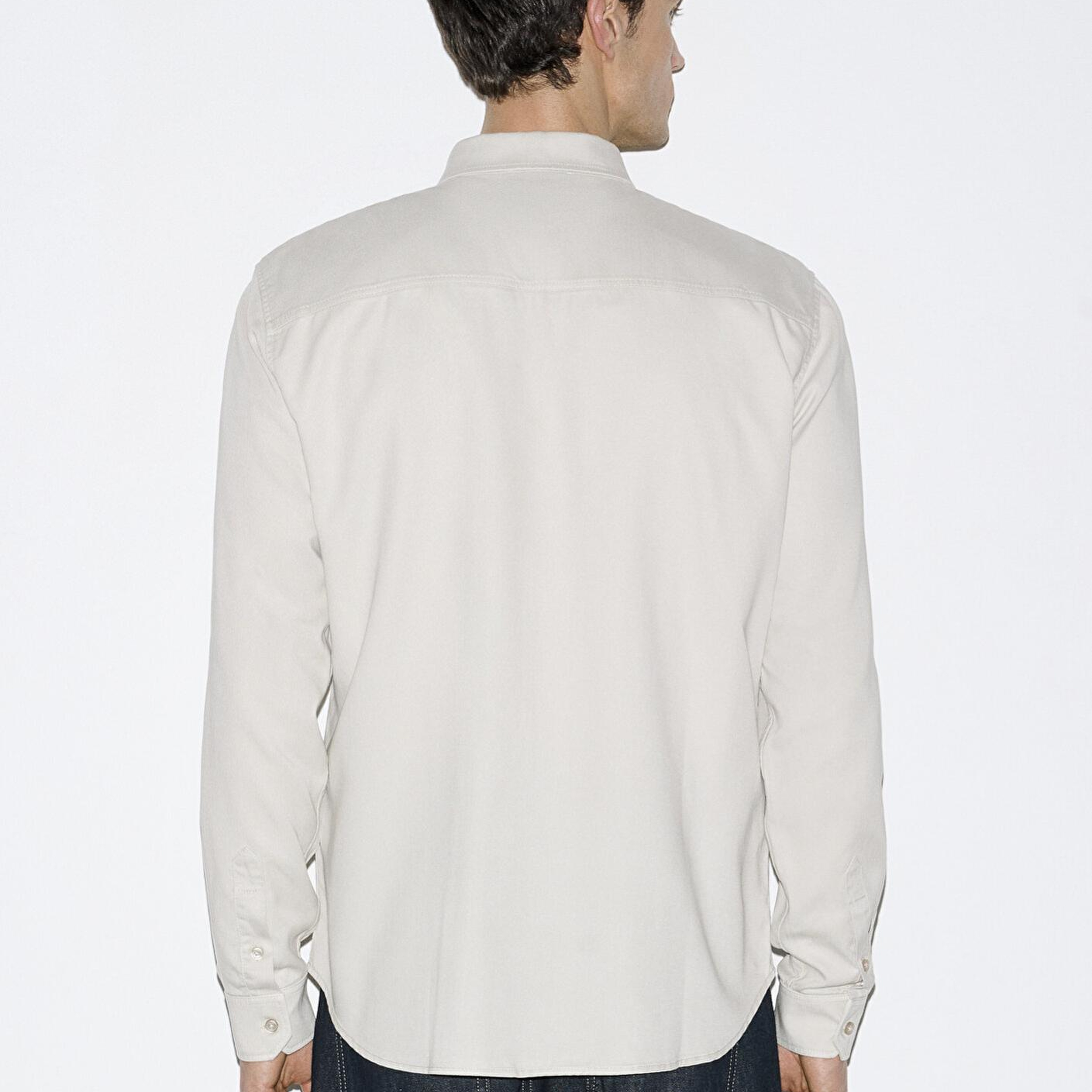 Mavi Bej (TENCEL™) Gömlek Regular Fit / Normal Kesim 0210818-70134