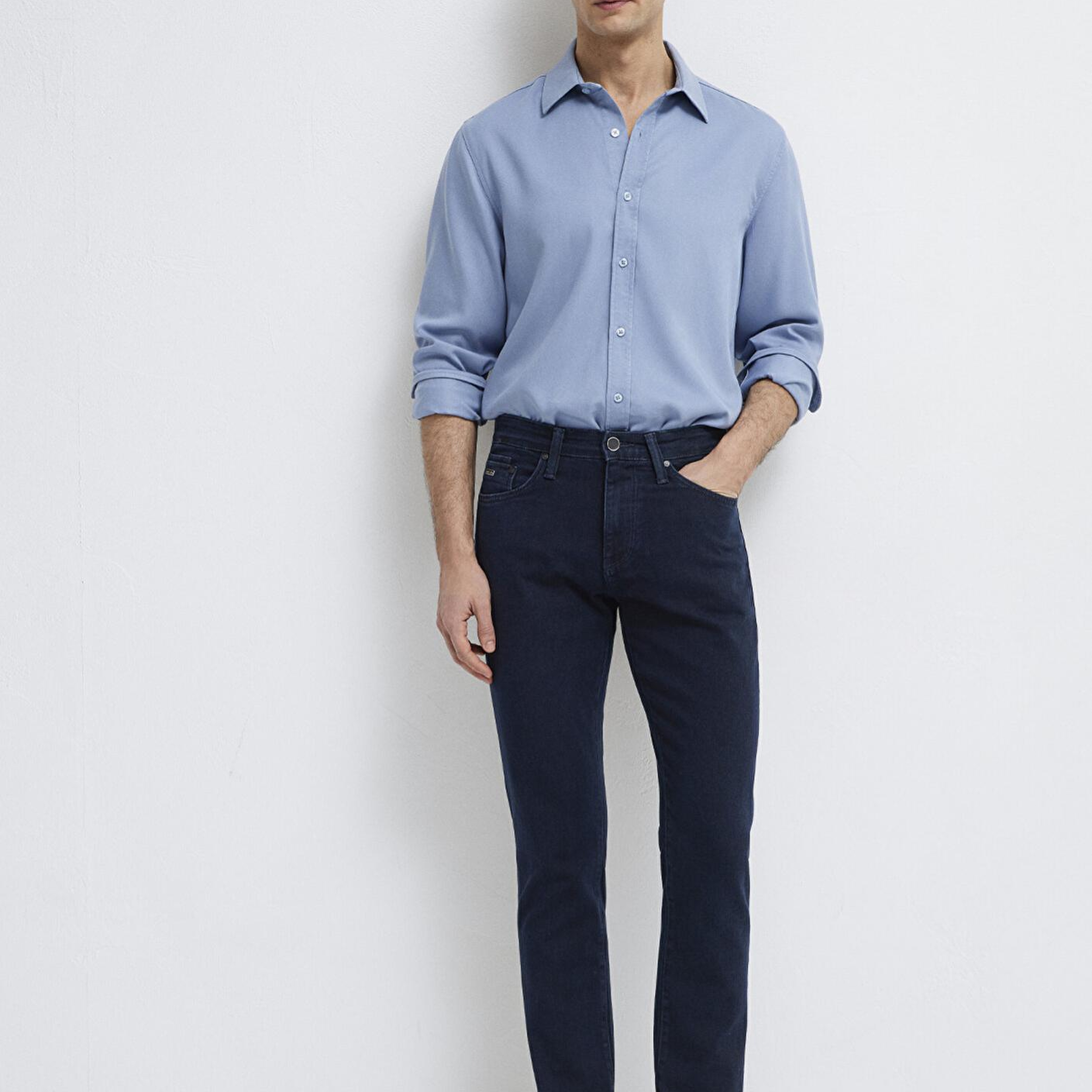 Mavi Mavi (TENCEL™) Liyosel Gömlek Regular Fit / Normal Kesim 0210818-70813