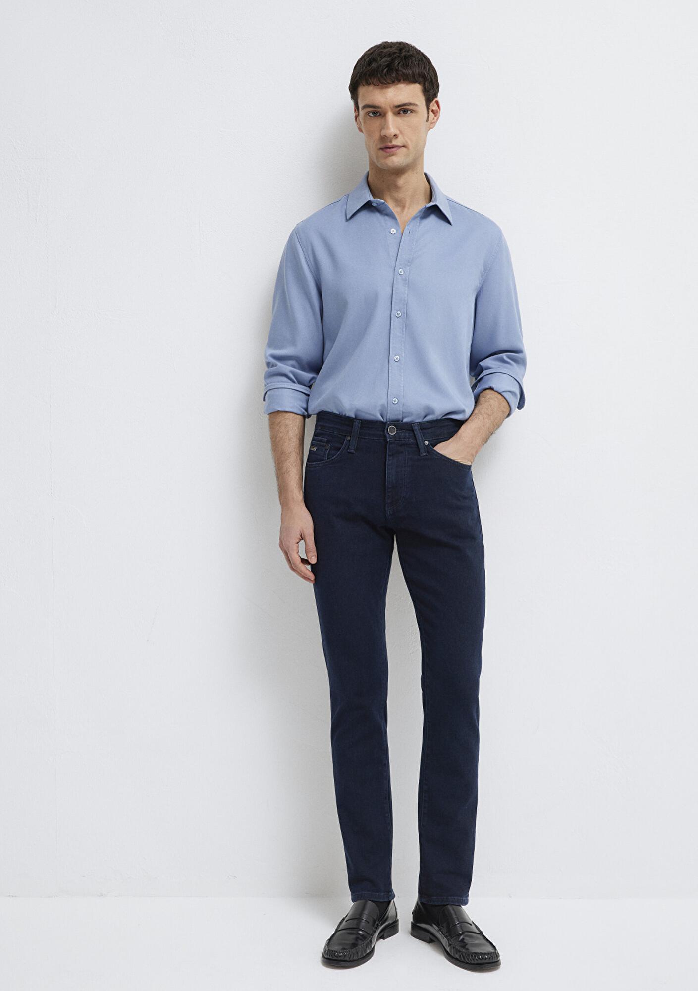 Mavi Mavi (TENCEL™) Liyosel Gömlek Regular Fit / Normal Kesim 0210818-70813