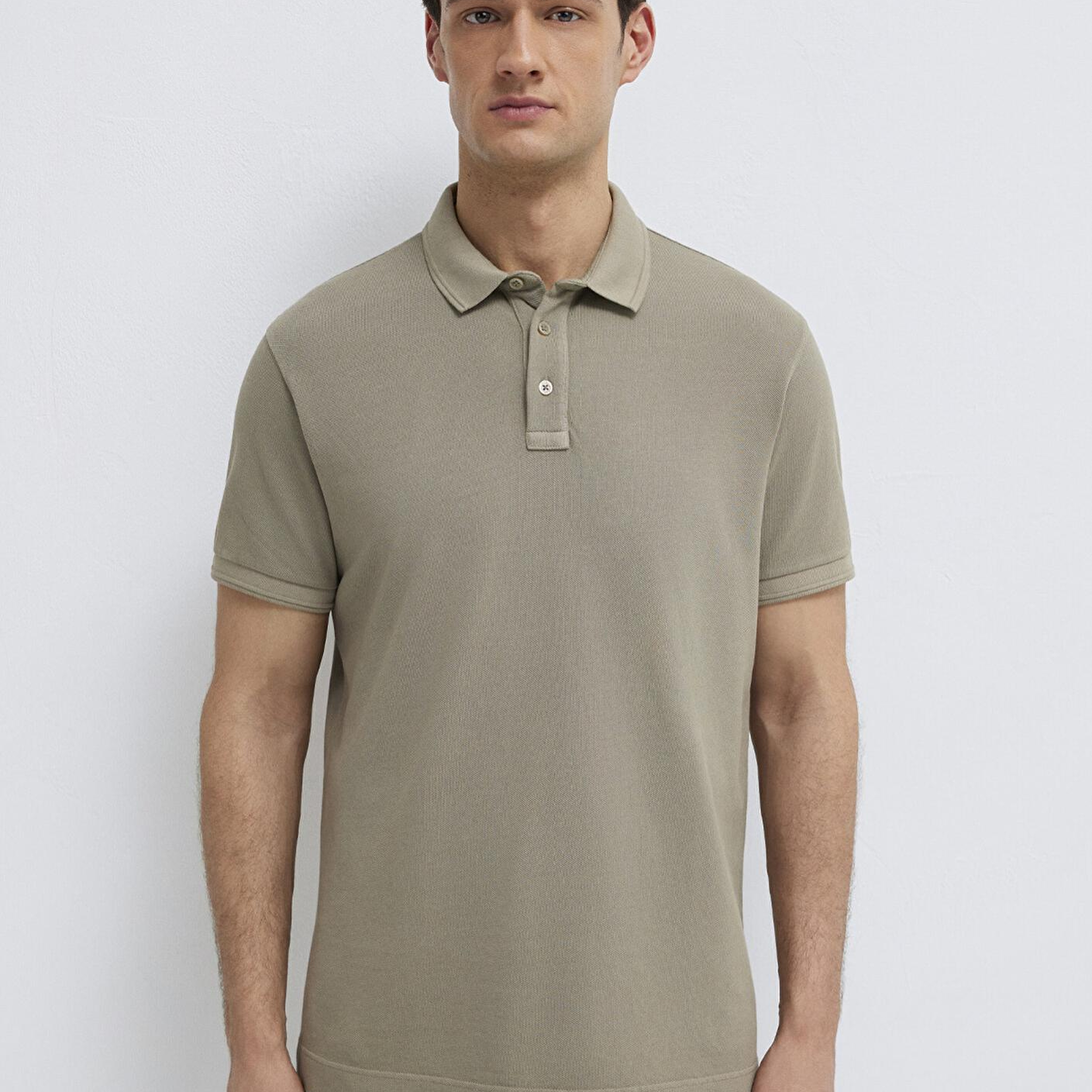 Mavi Haki Polo Tişört Regular Fit / Normal Kesim 0613151-70360