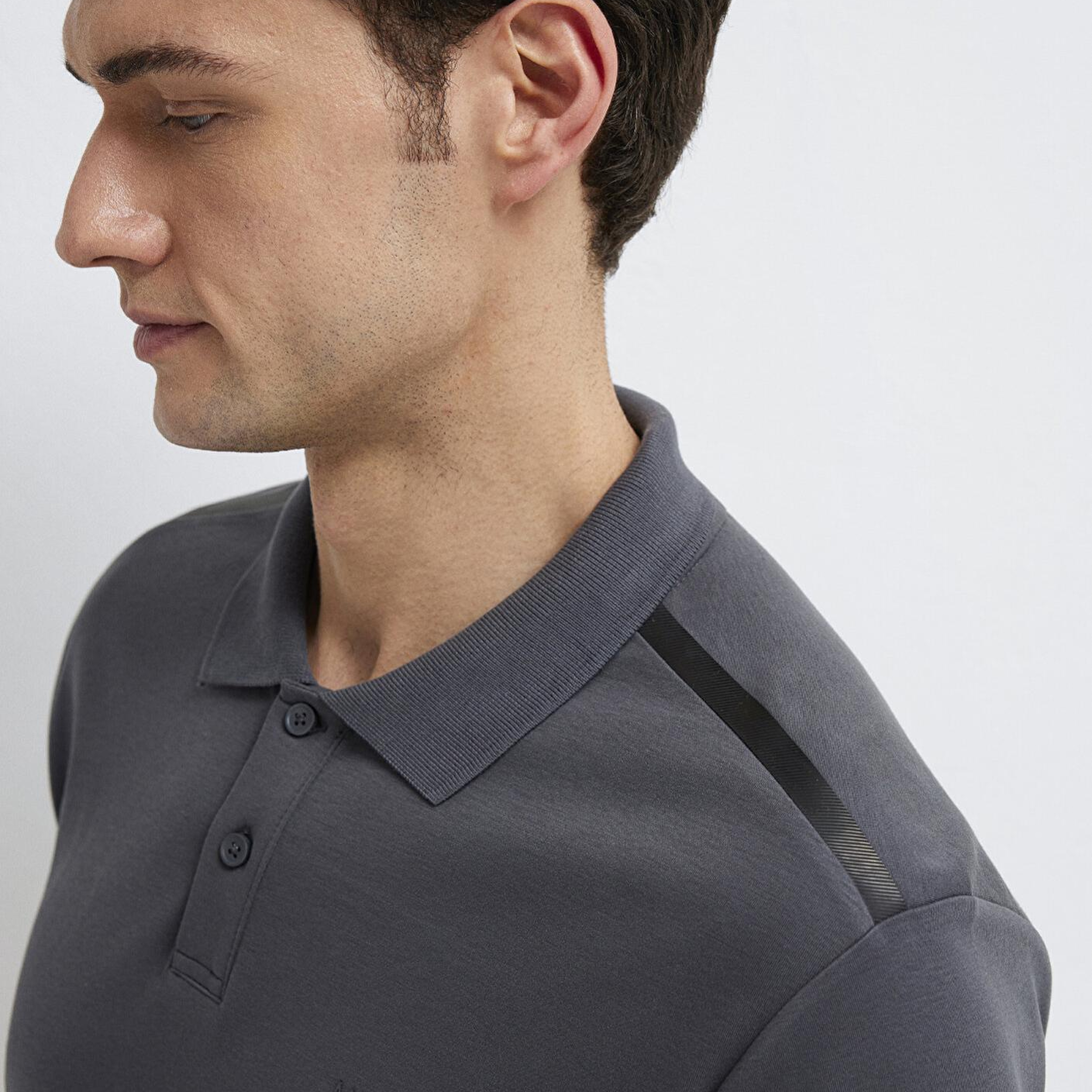 Mavi Mavi Black Antrasit Polo Tişört Regular Fit / Normal Kesim 0613136-89100