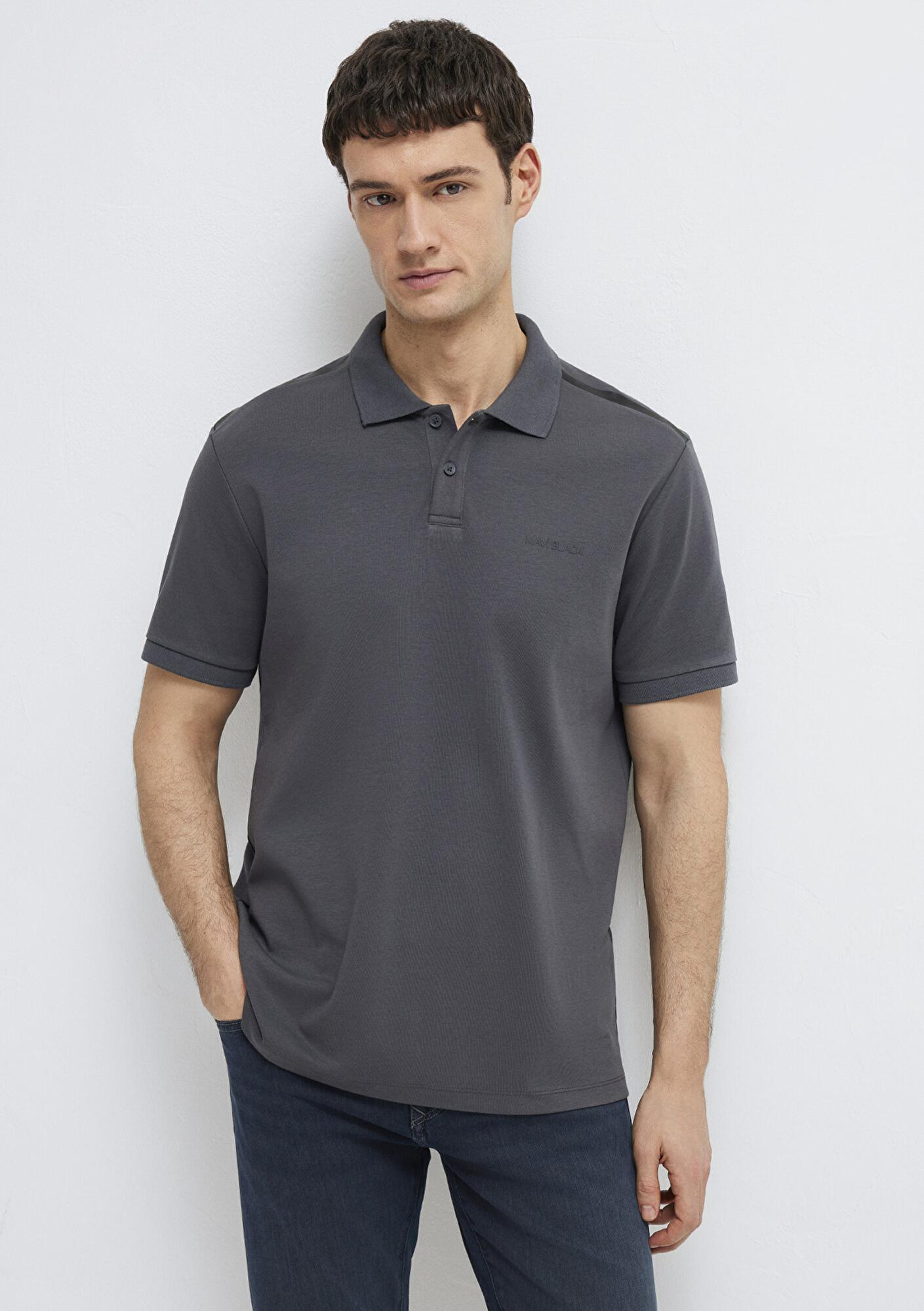 Mavi Mavi Black Antrasit Polo Tişört Regular Fit / Normal Kesim 0613136-89100