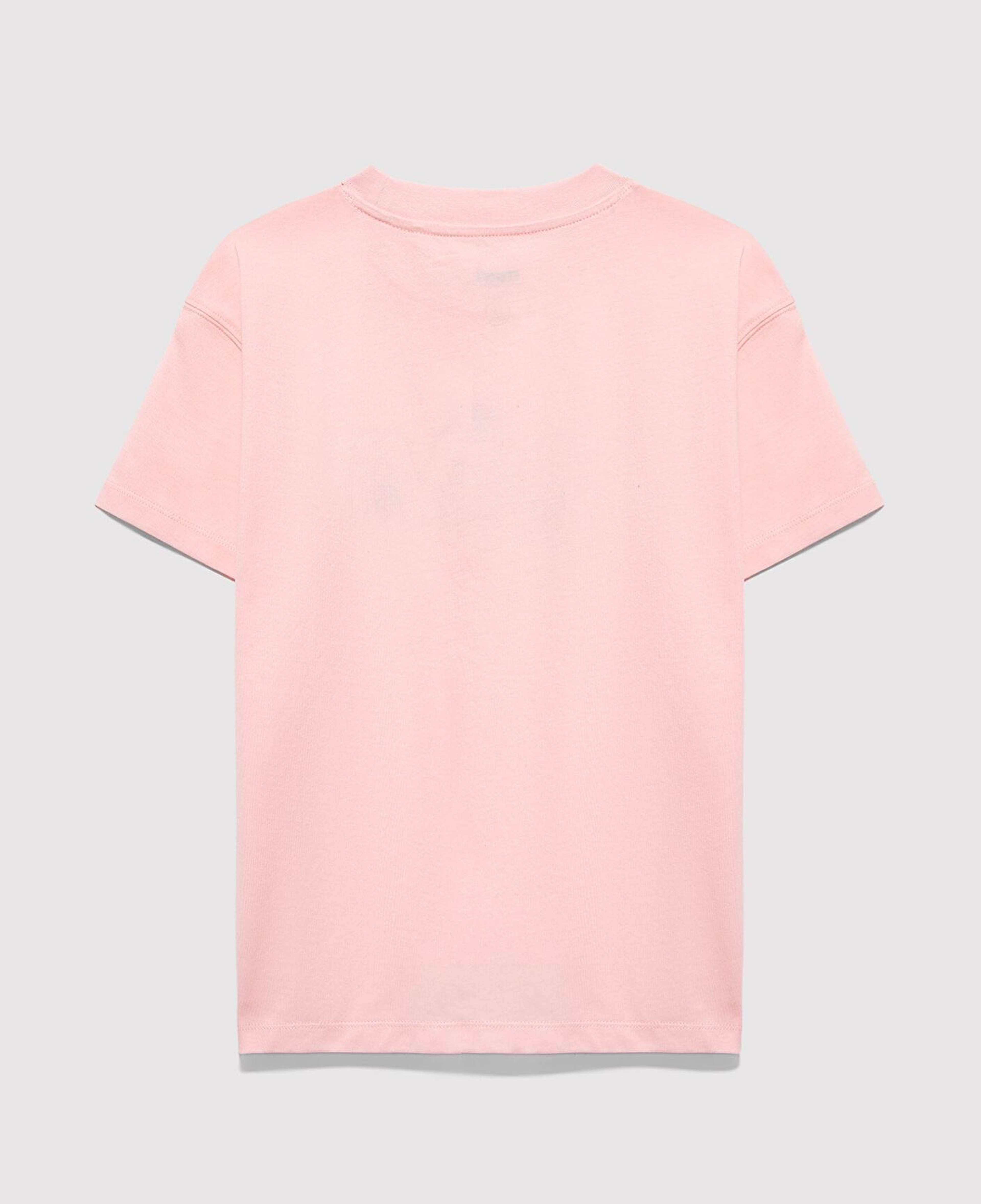 Mavi Mavi Logo Baskılı Pembe Tişört Loose Fit / Bol Rahat Kesim 7610426-71007