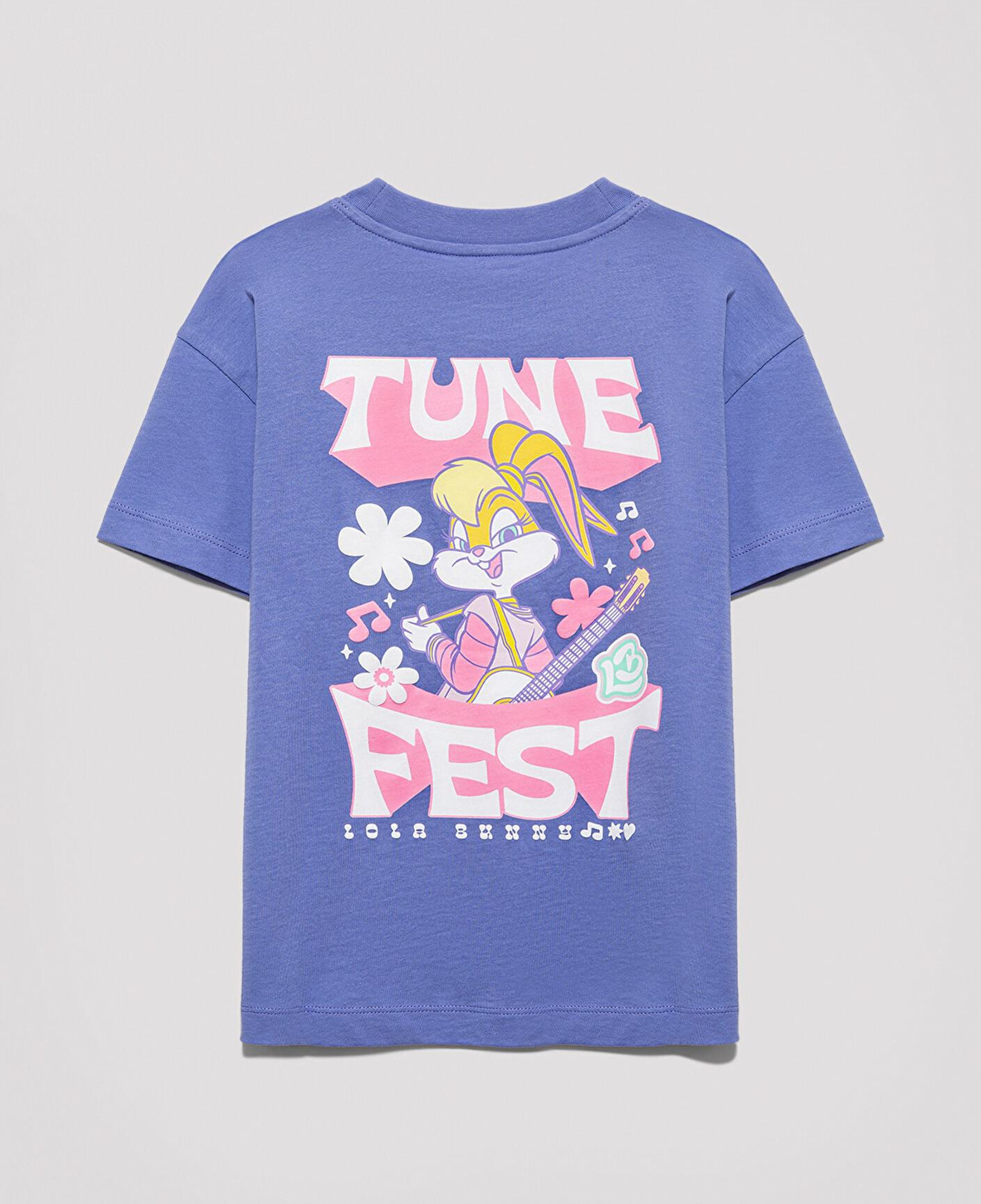 Mavi Lola Bunny Baskılı Mor Tişört Loose Fit / Bol Rahat Kesim 7610416-70662