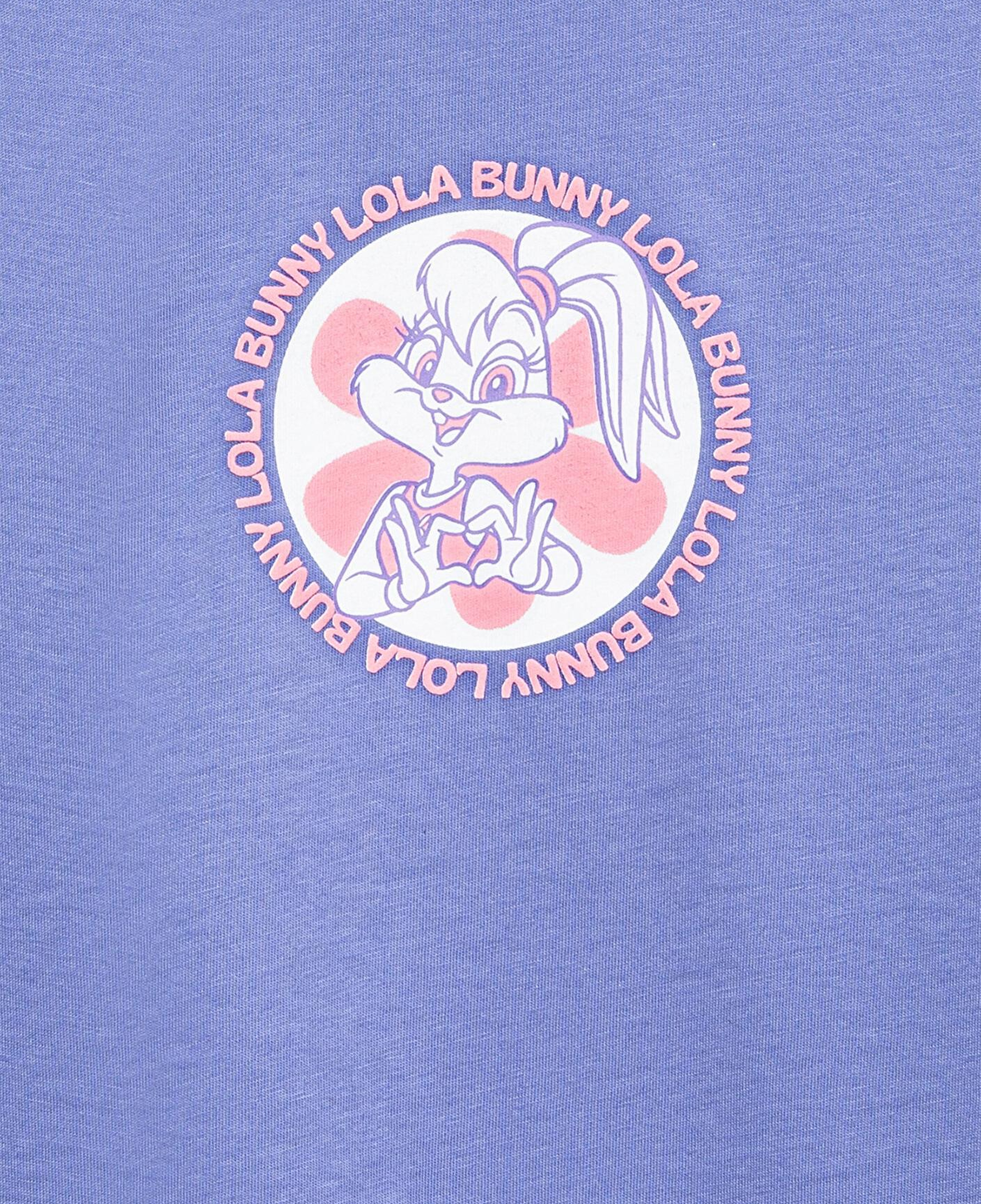 Mavi Lola Bunny Baskılı Mor Tişört Loose Fit / Bol Rahat Kesim 7610416-70662