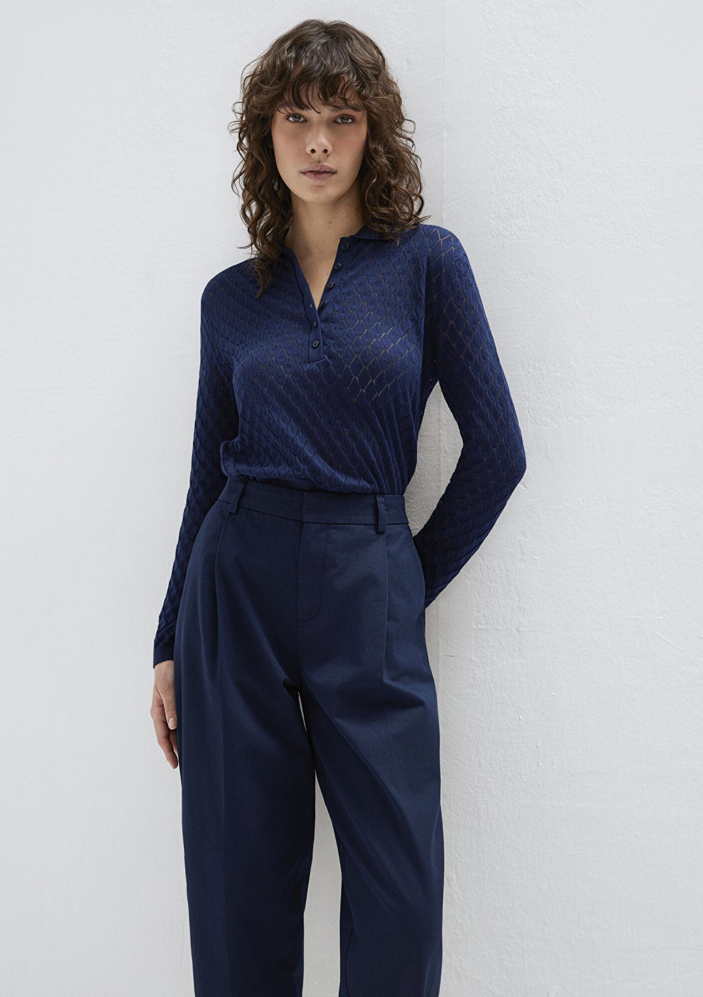 Mavi Lacivert Triko Polo 1710849-70492