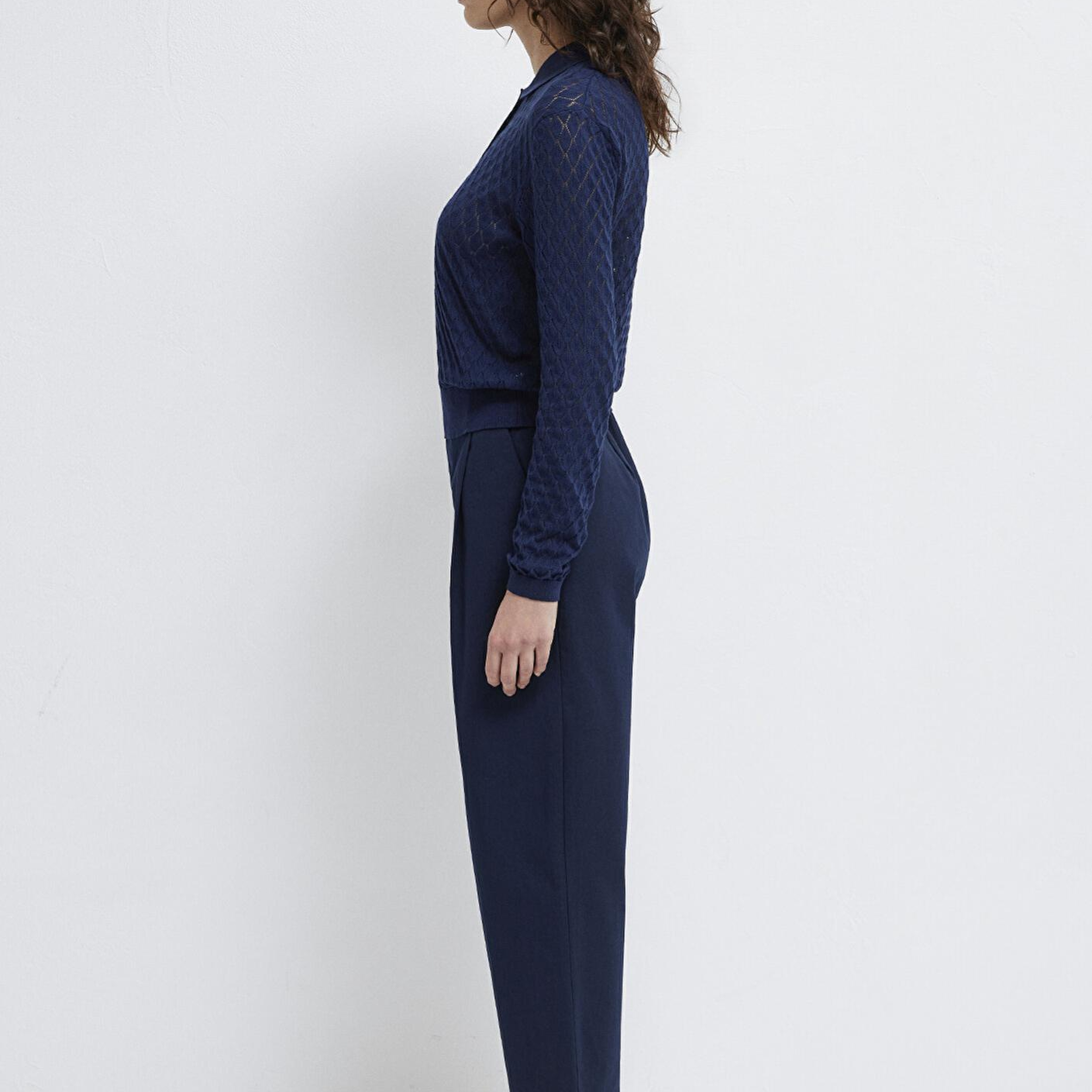 Mavi Lacivert Triko Polo 1710849-70492