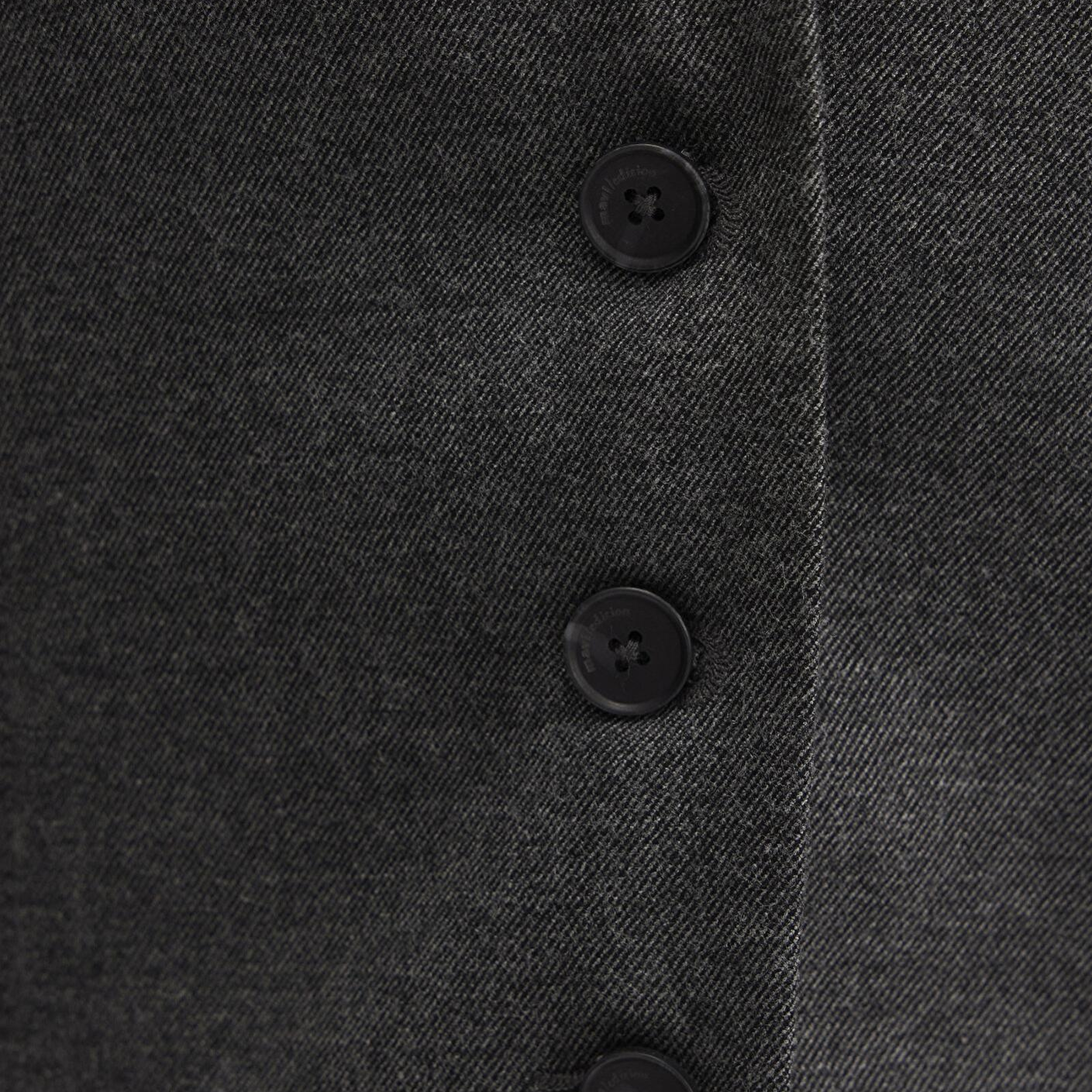 Mavi Yün Karışımlı Antrasit Bluz 1211416-80023