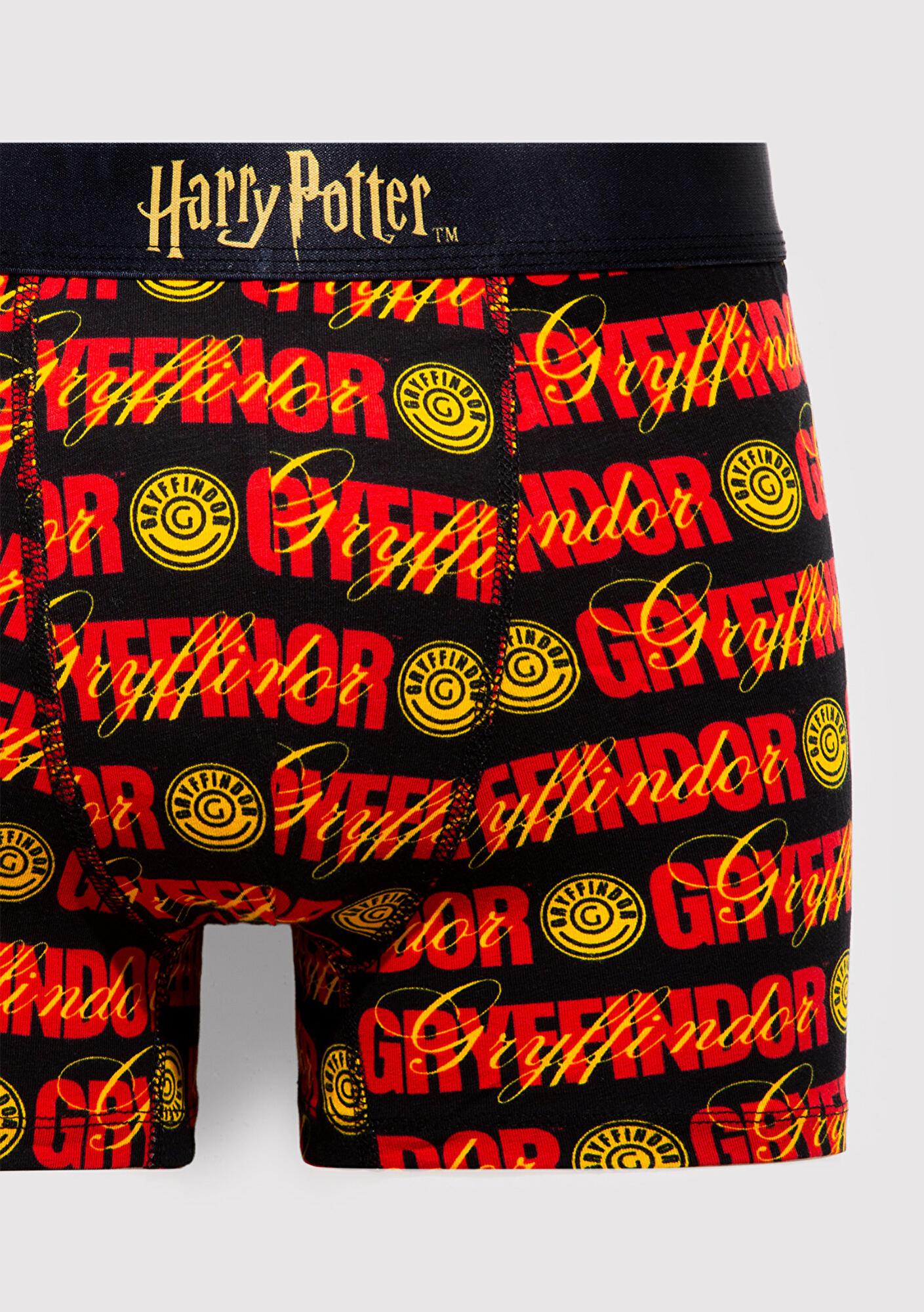 Mavi Harry Potter Baskılı Siyah Boxer 0912219-900