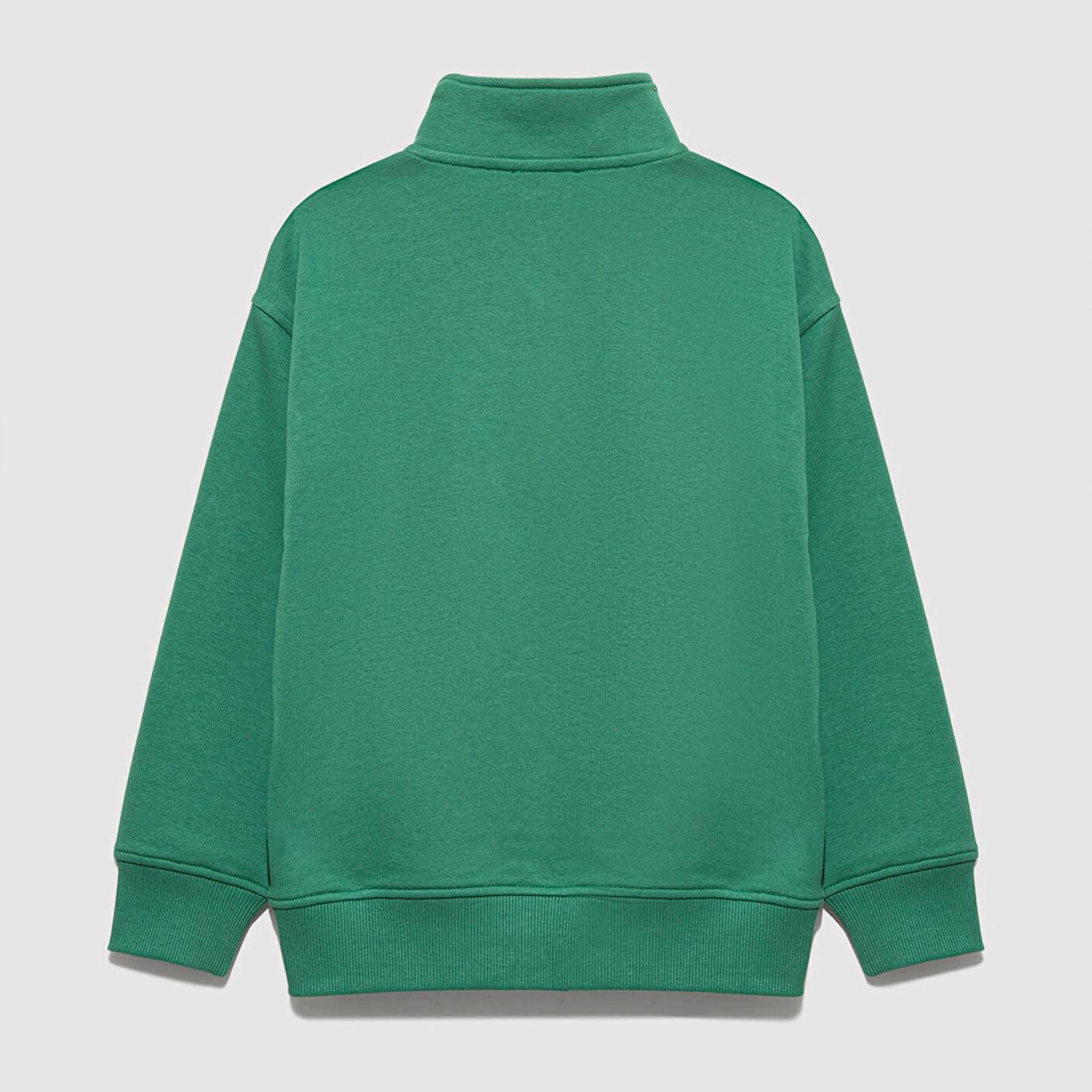 Mavi Baskılı Kapüşonlu Yeşil Sweatshirt 6S10169-71697