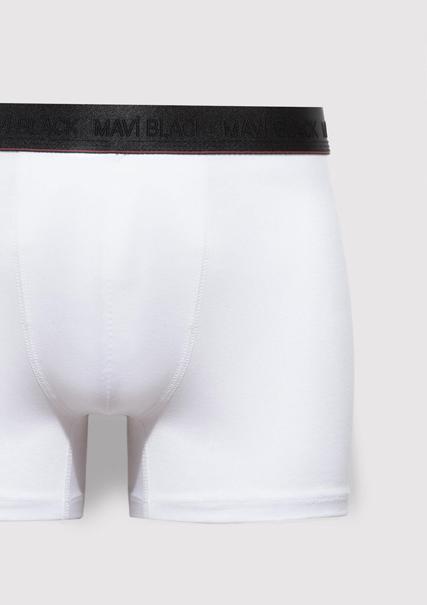 Mavi Beyaz Basic Boxer 0912178-620