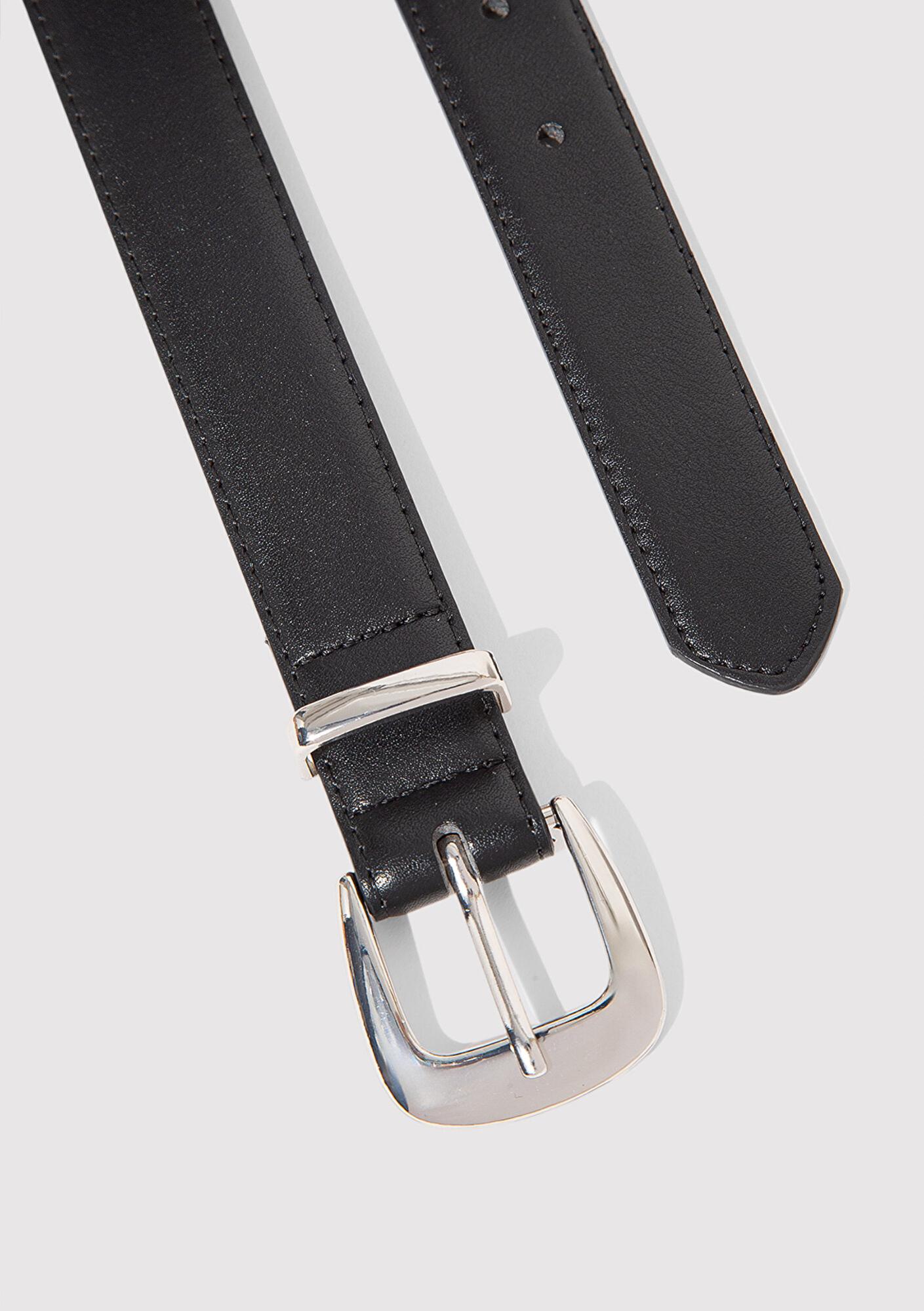 Mavi Siyah Suni Deri Kemer 1913837-900