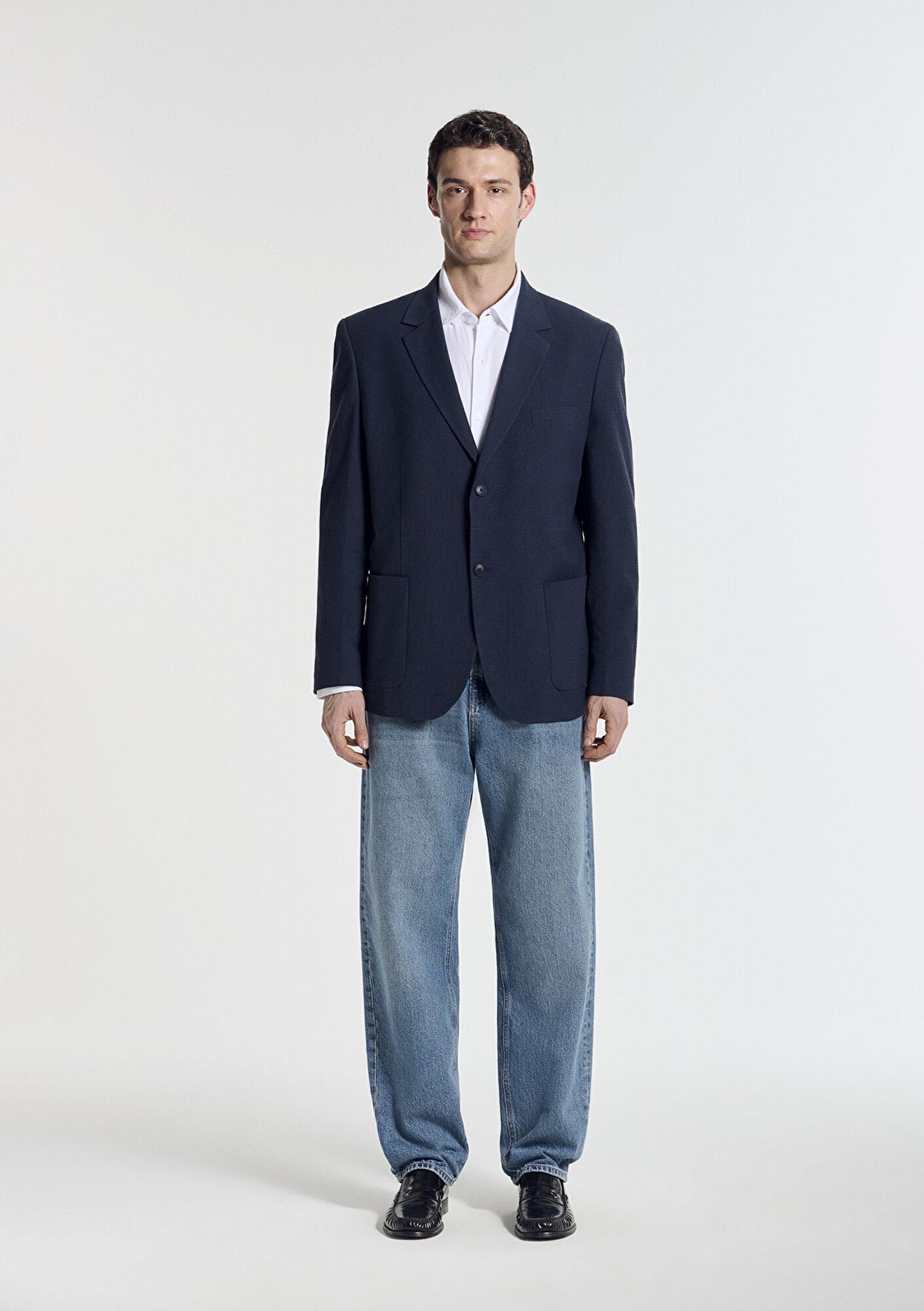 Mavi Lacivert Blazer 0110819-82318