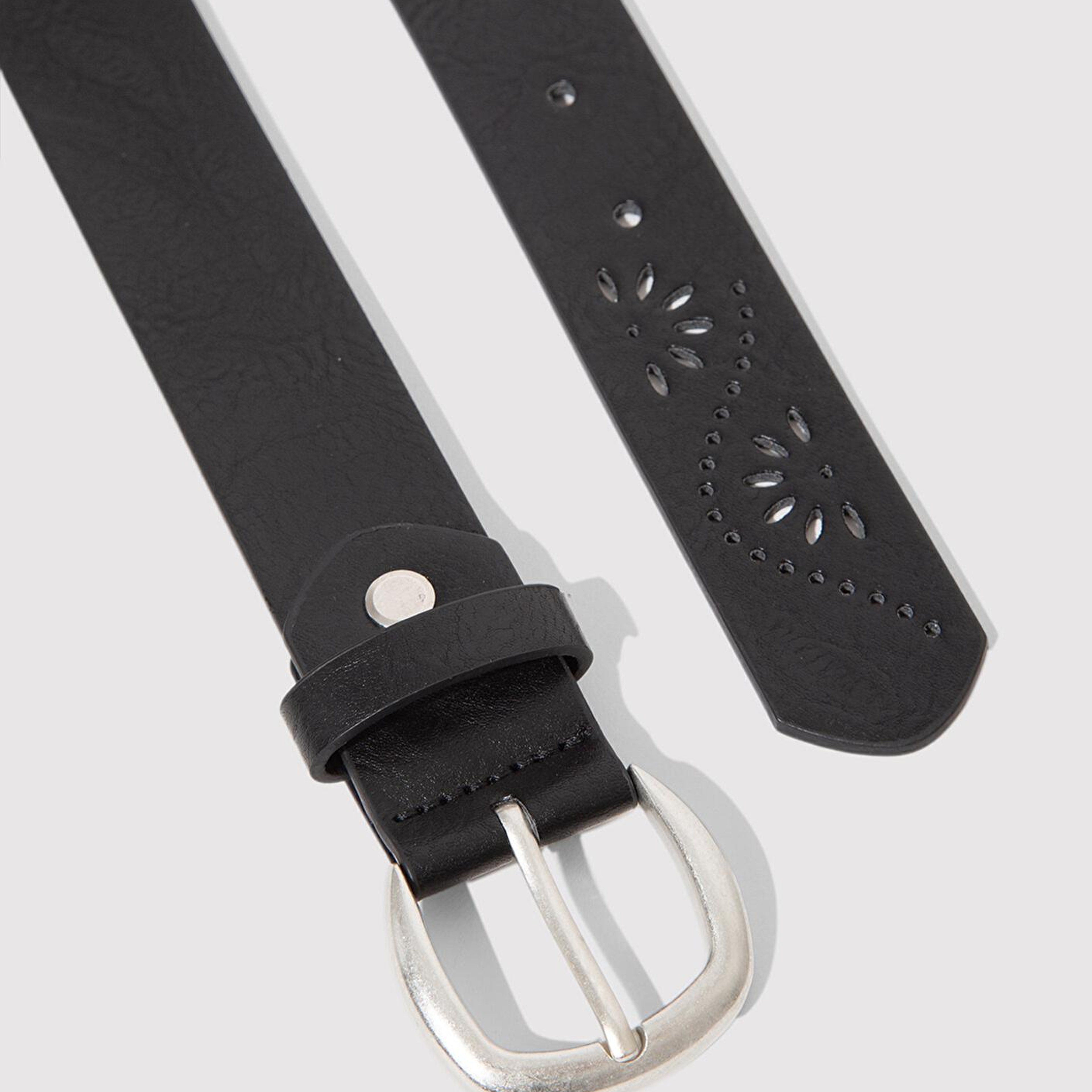 Mavi Siyah Suni Deri Kemer 1913841-900