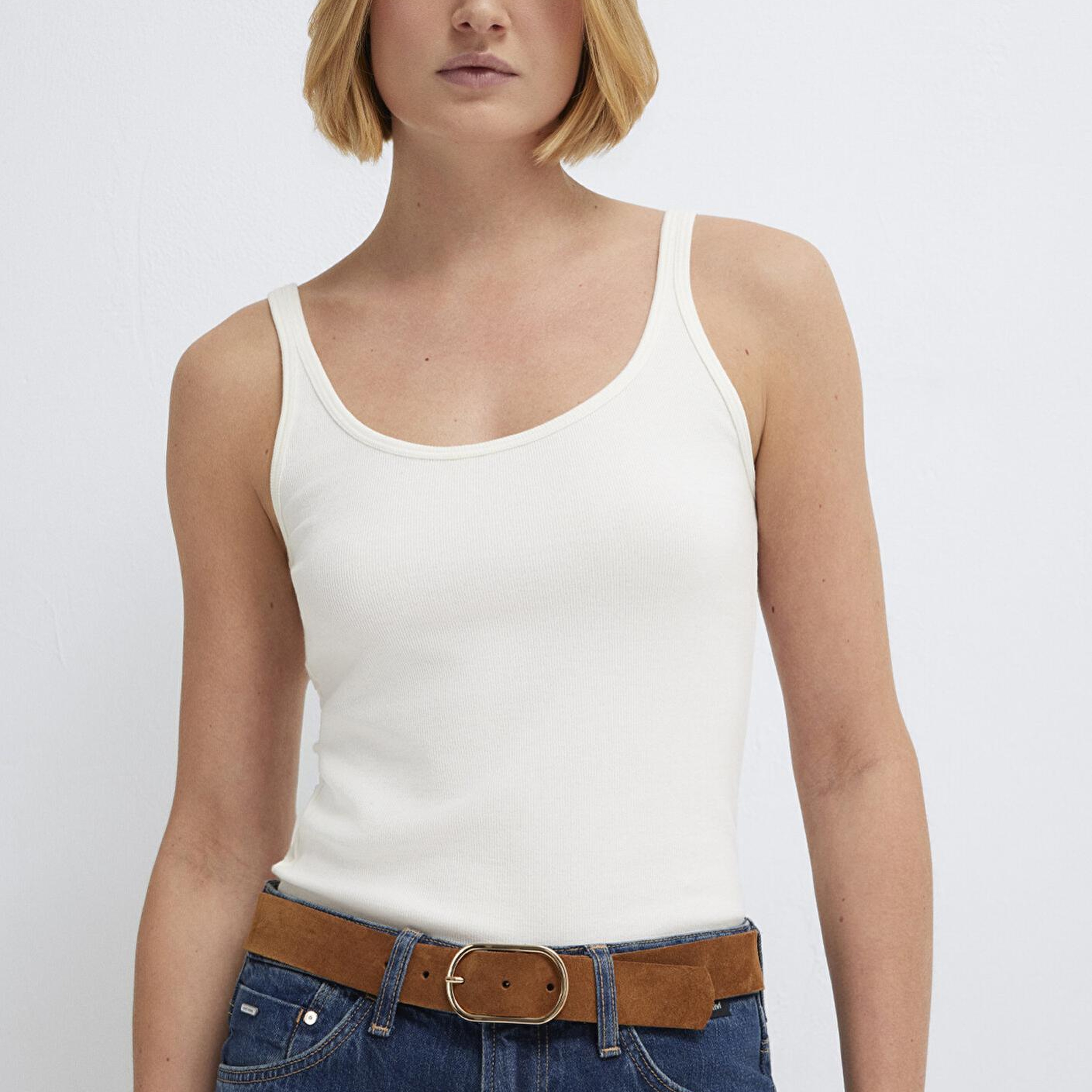 Mavi Kahverengi Deri Kemer 1913840-71418