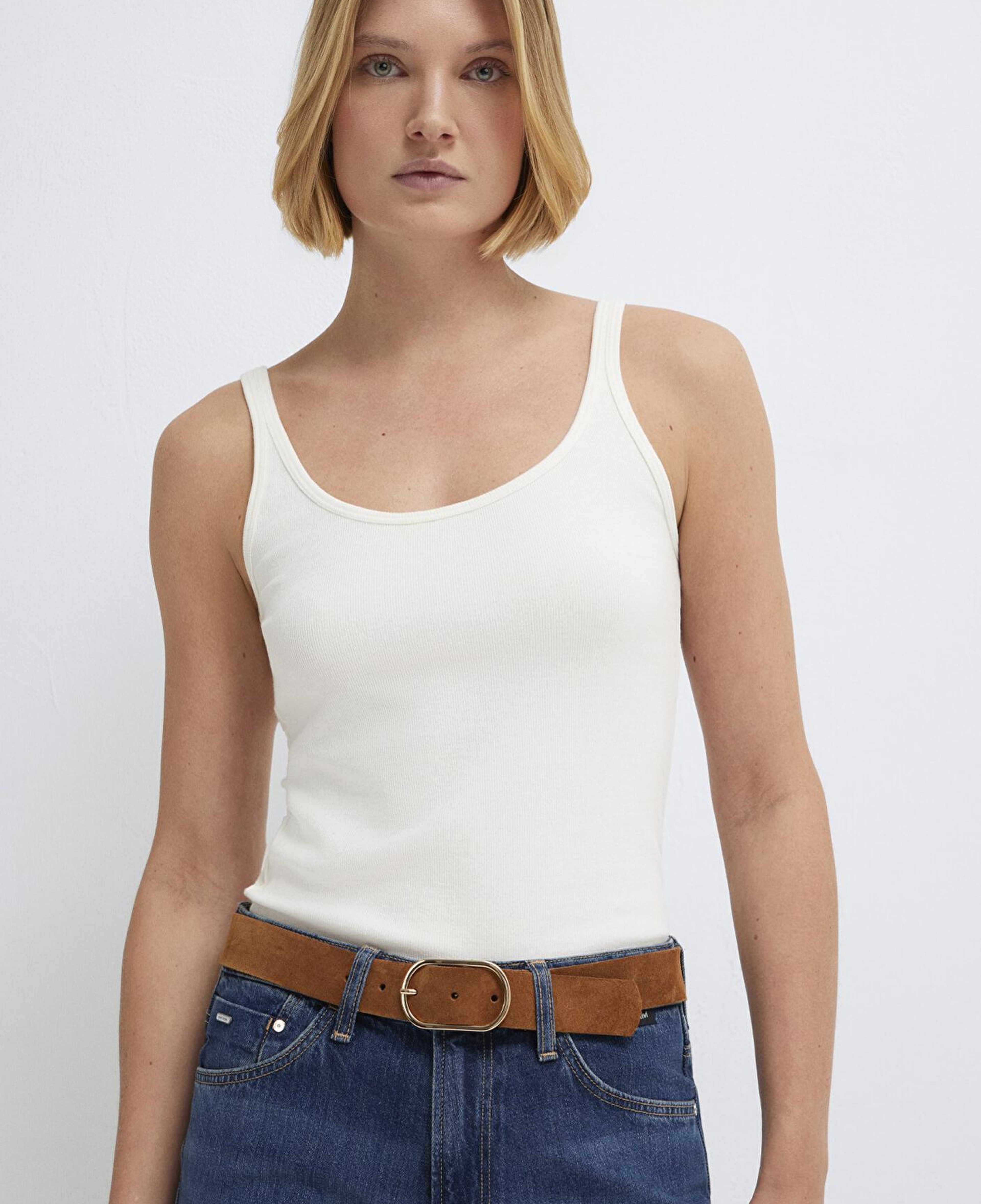 Mavi Kahverengi Deri Kemer 1913840-71418