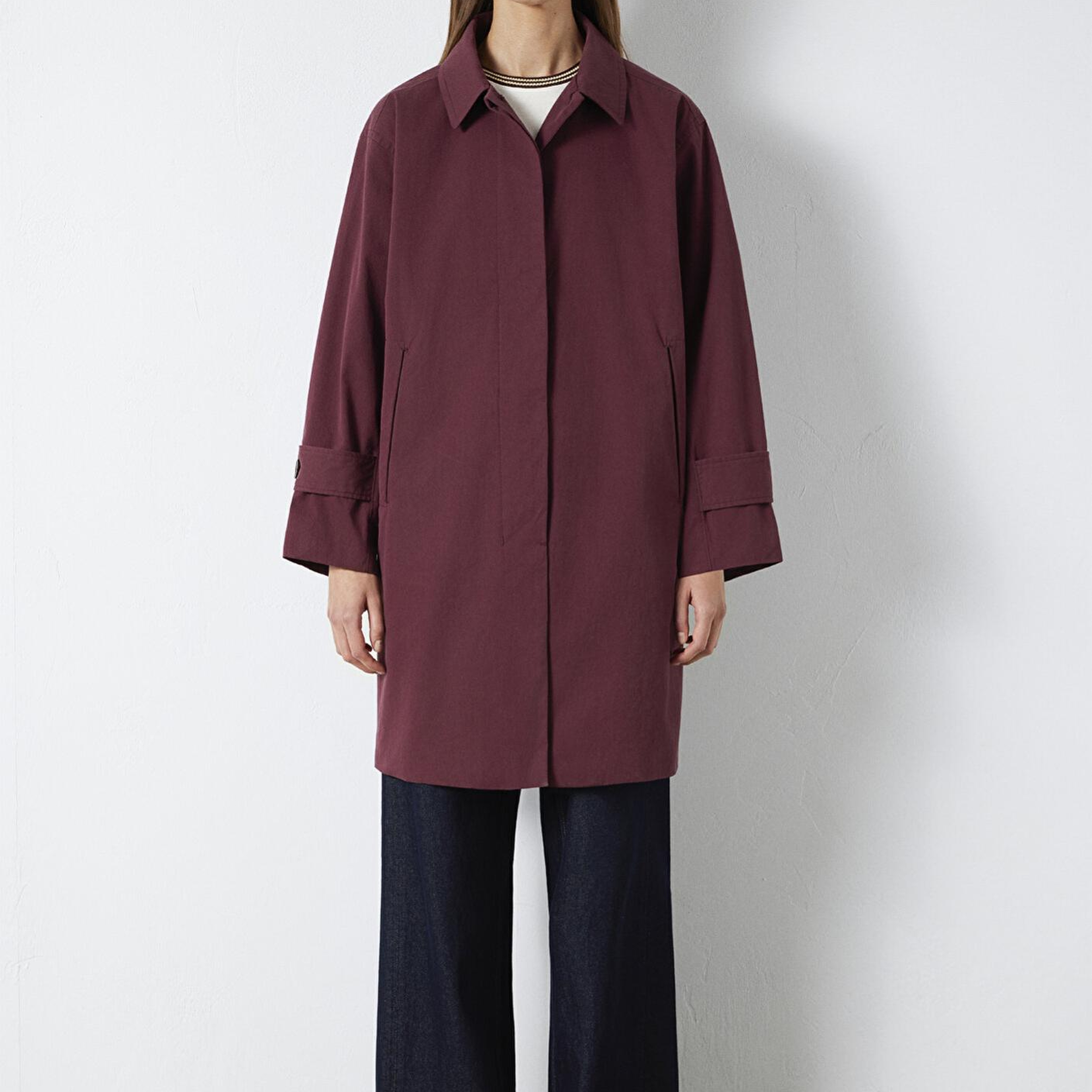 Mavi Bordo Trençkot 1110648-70422