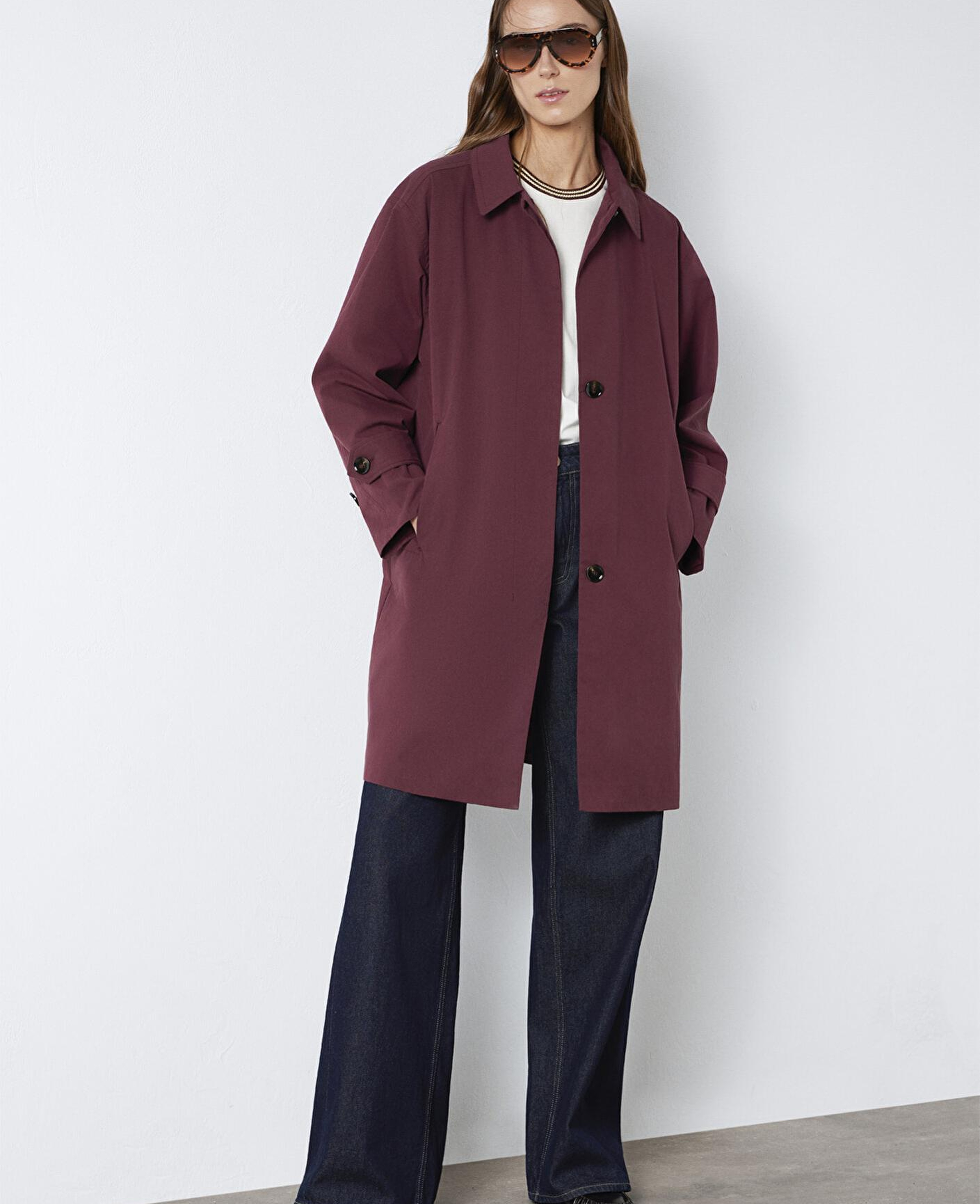 Mavi Bordo Trençkot 1110648-70422