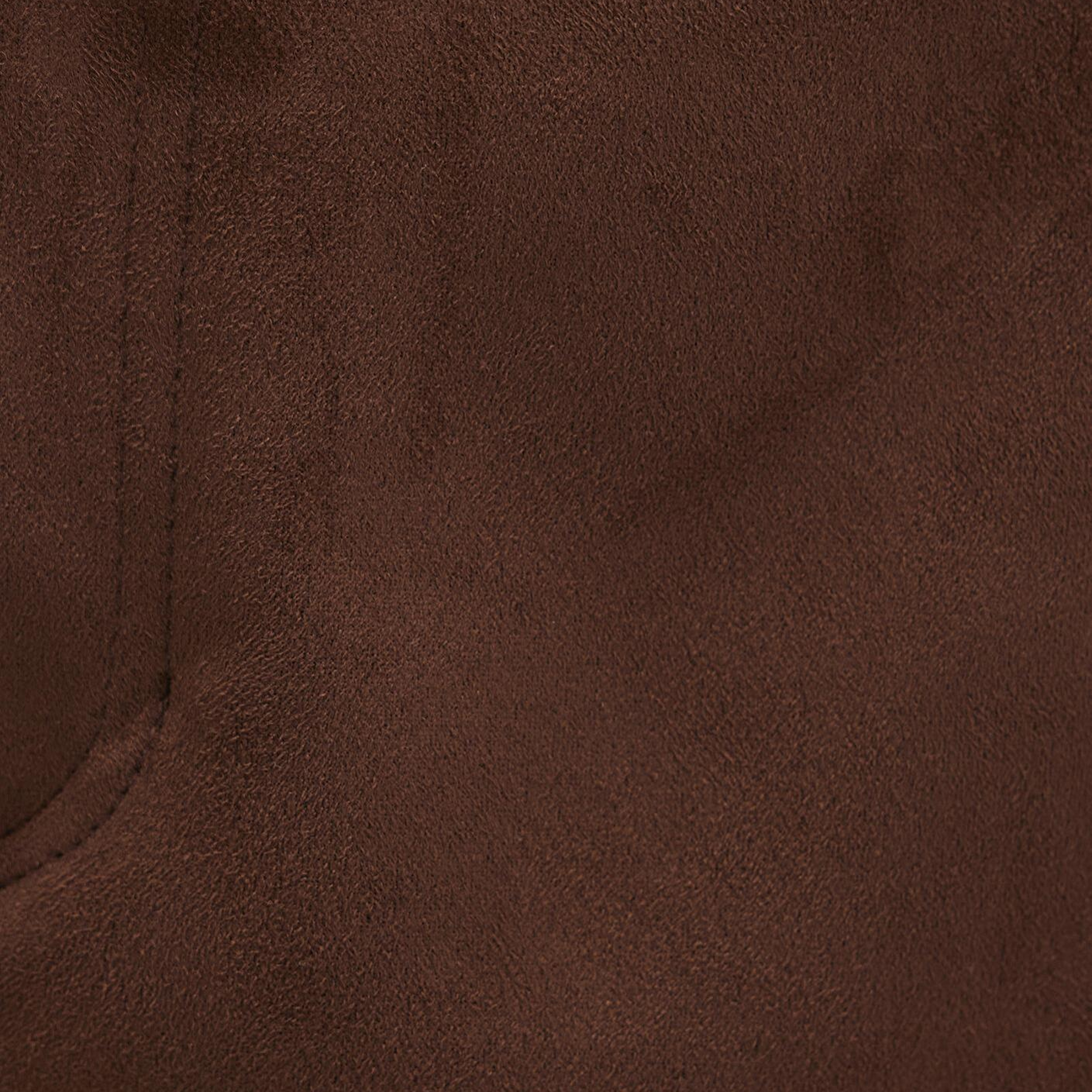 Mavi Suni Süet Kahverengi Mini Etek 1310782-70241