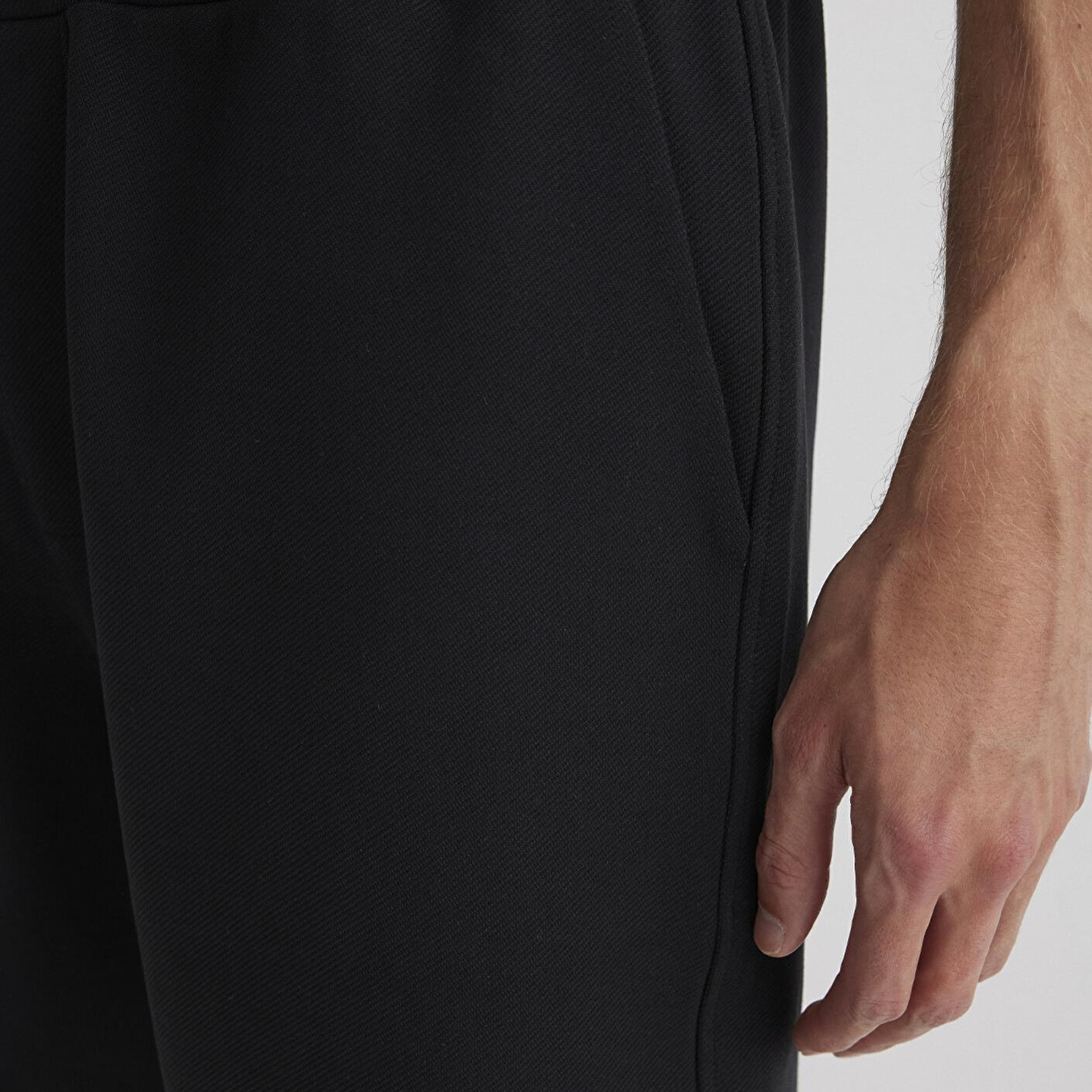 Mavi Siyah Örme Şort 0410314-900