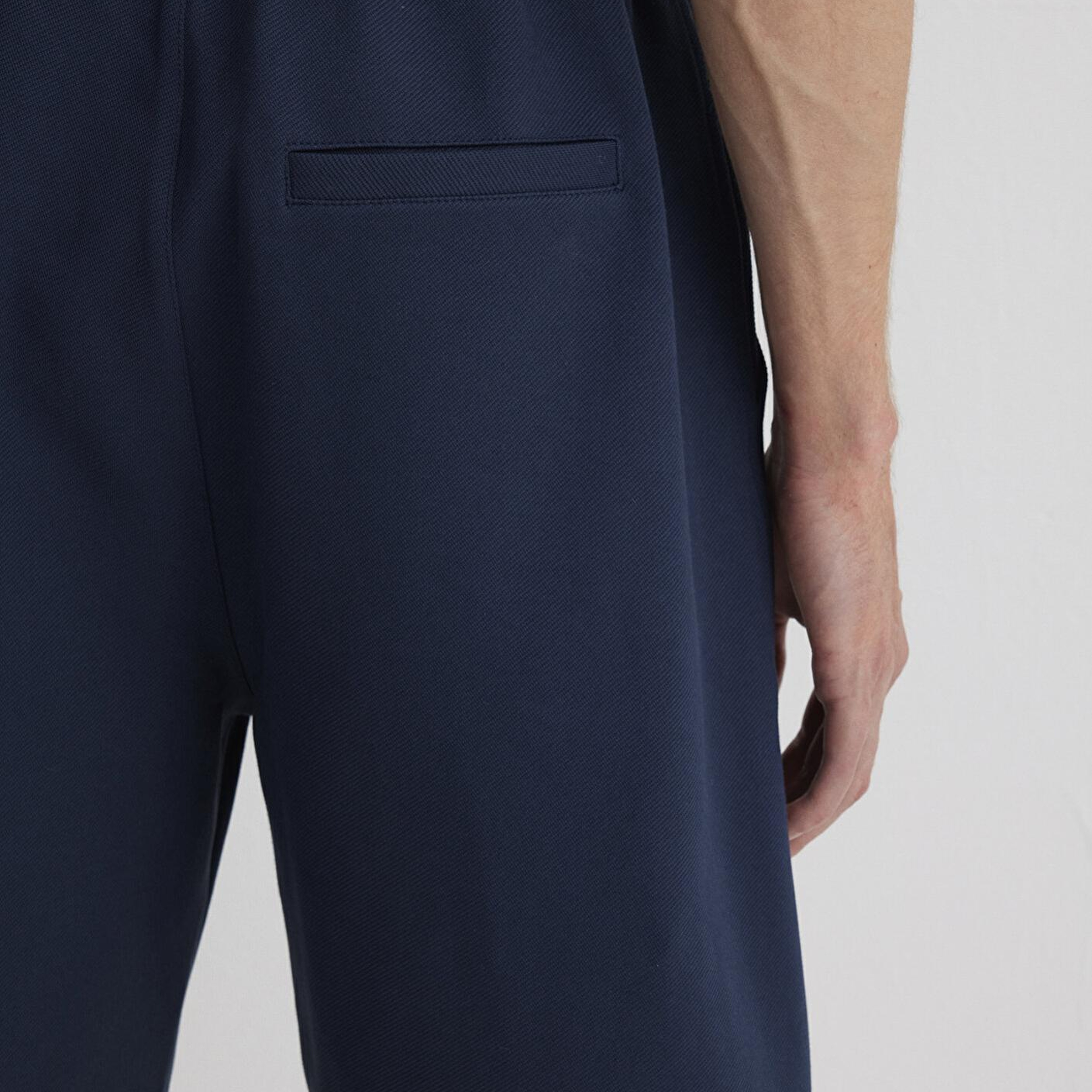 Mavi Lacivert Örme Şort 0410314-70490