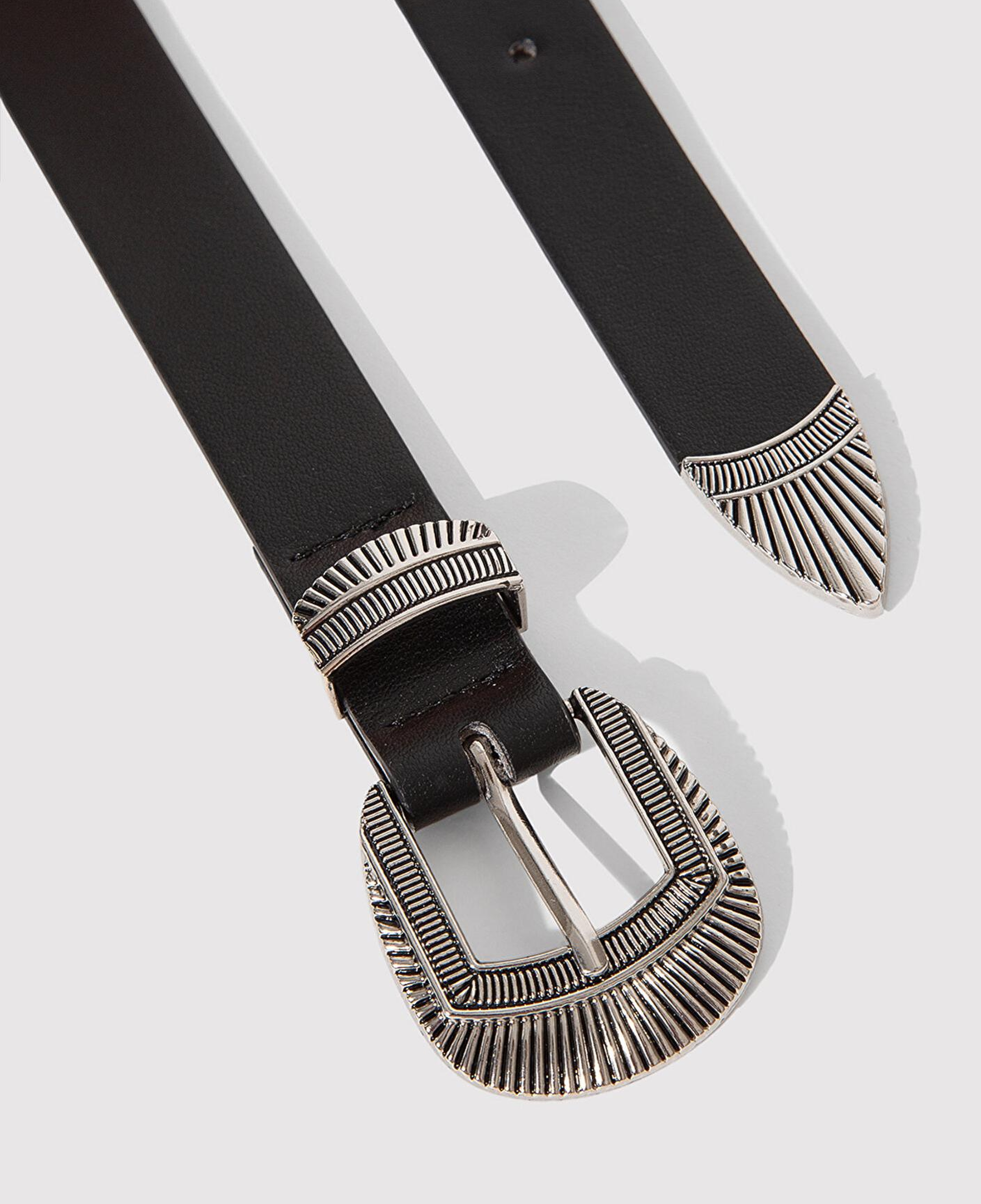 Mavi Siyah Suni Deri Kemer 1913652-900