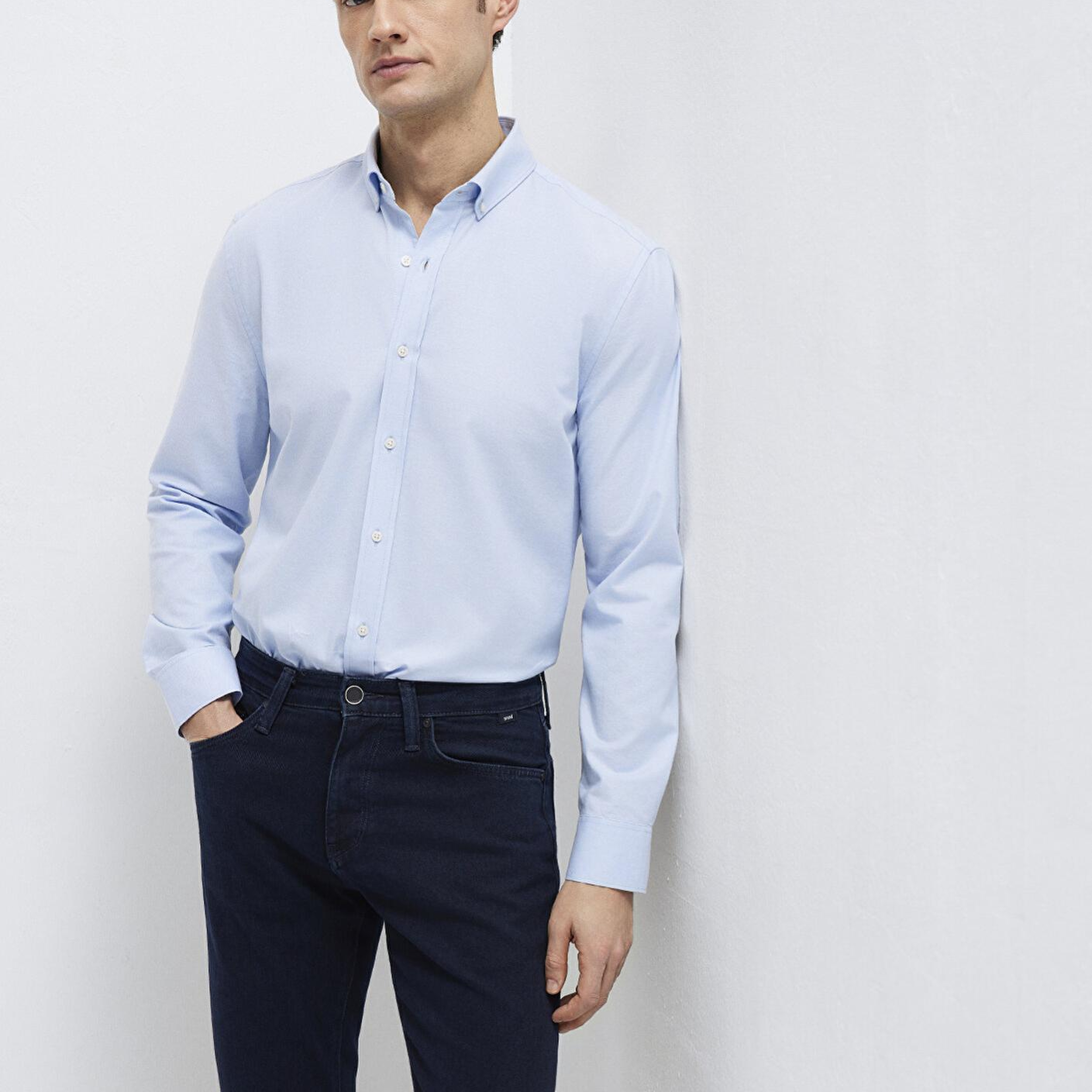 Mavi Mavi Gömlek Regular Fit / Normal Kesim 0211670-90160