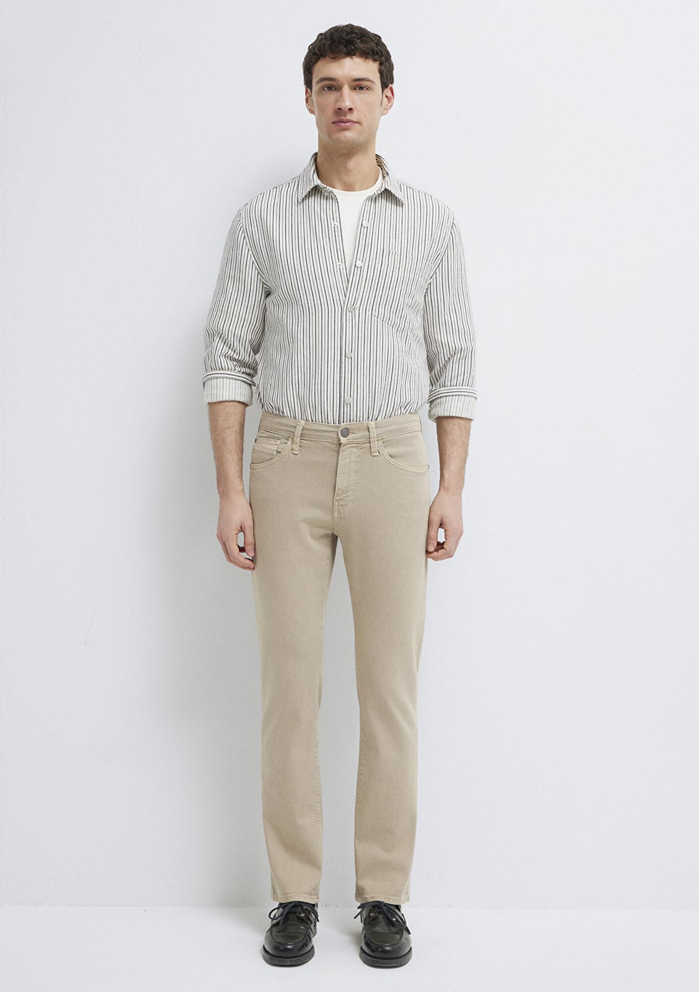 Mavi Martin Bej Comfort Gabardin Pantolon 0037886566