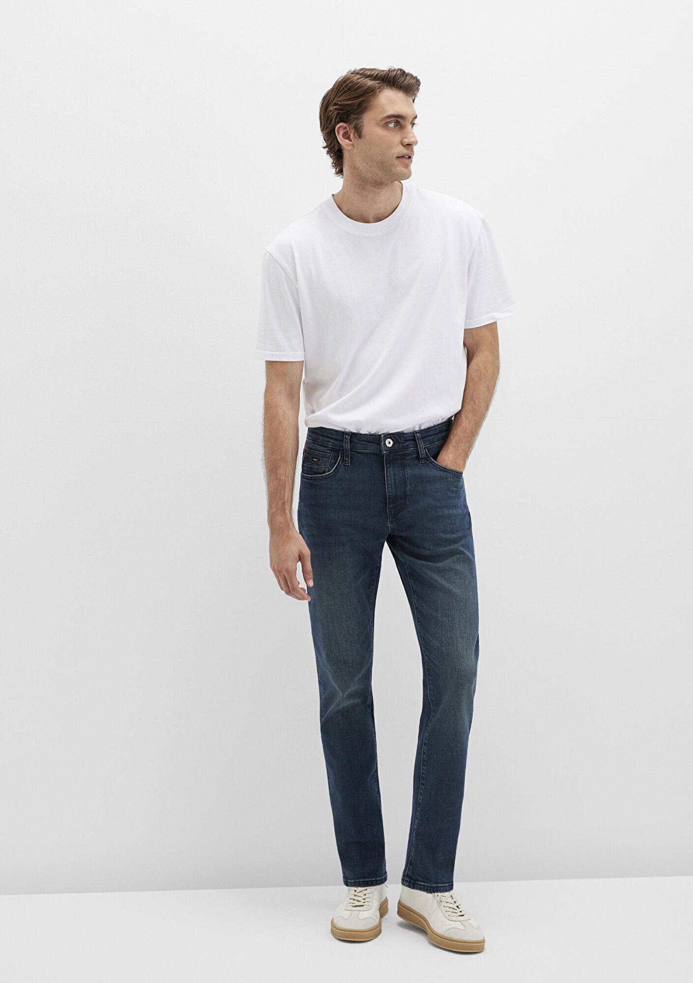 Mavi Jake Pro Move Koyu Mavi Gölgeli Jean Pantolon 0042290832