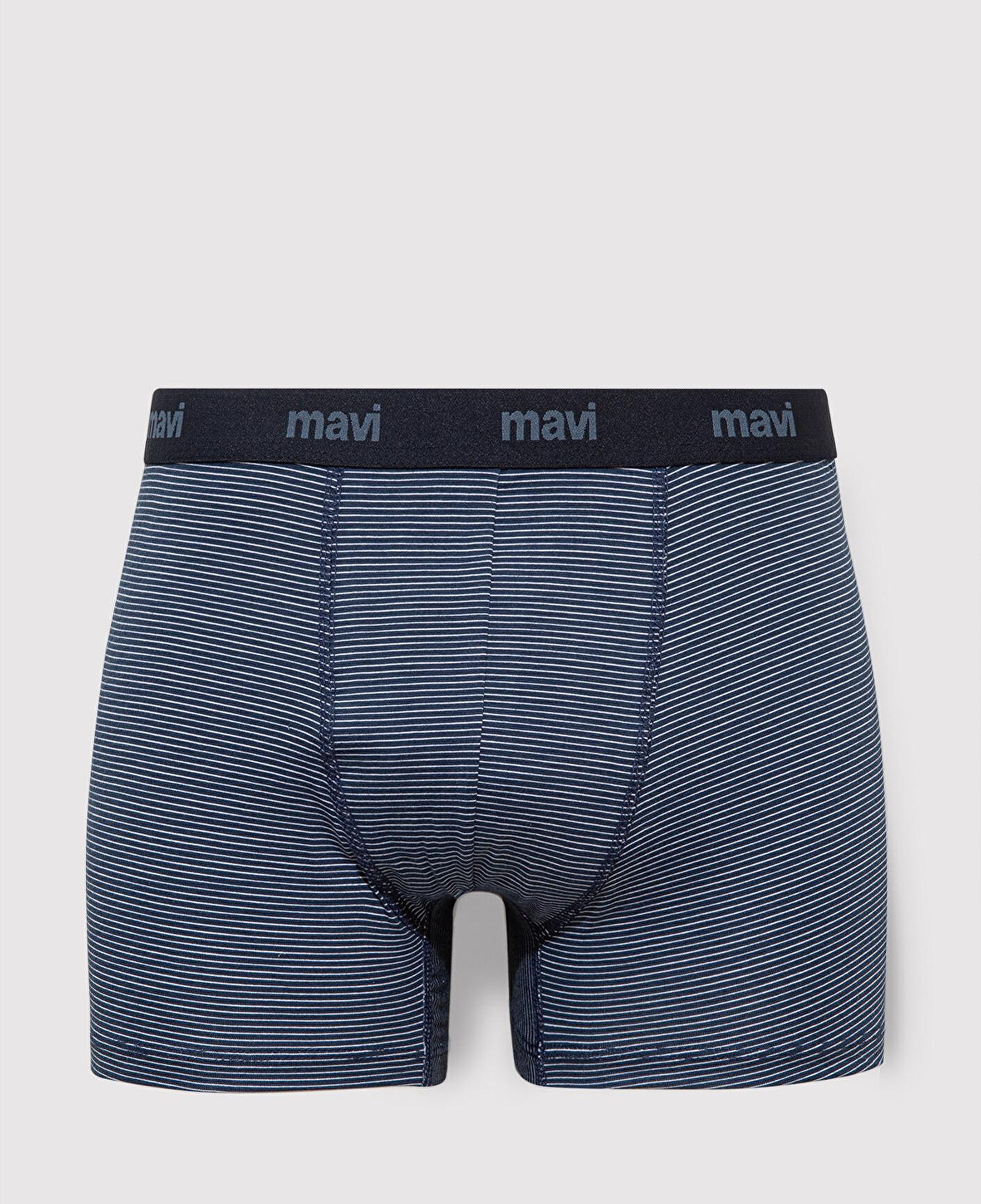 Mavi Çizgili Lacivert Boxer 0910434-34340