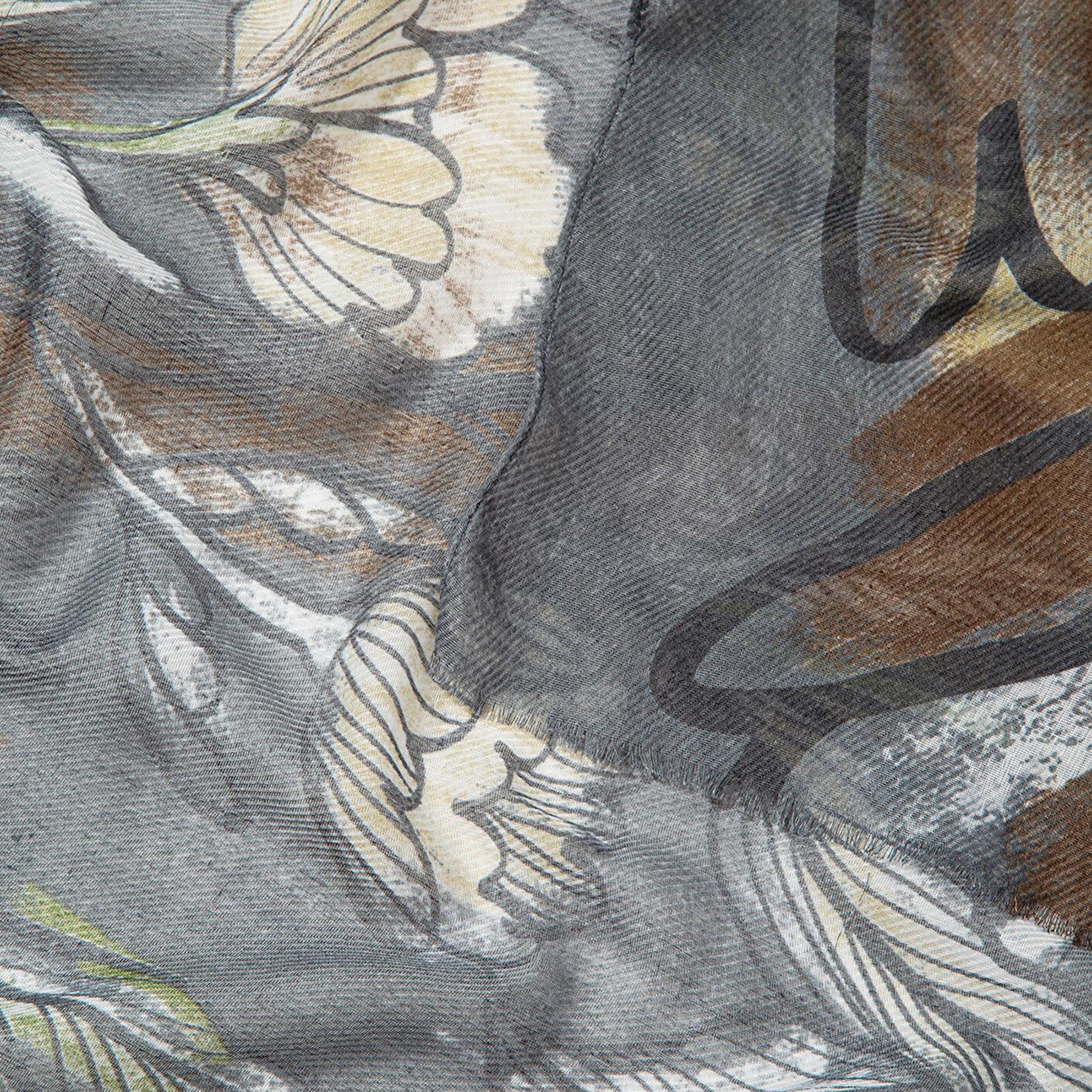 Mavi Desenli Şal 1913446-24386