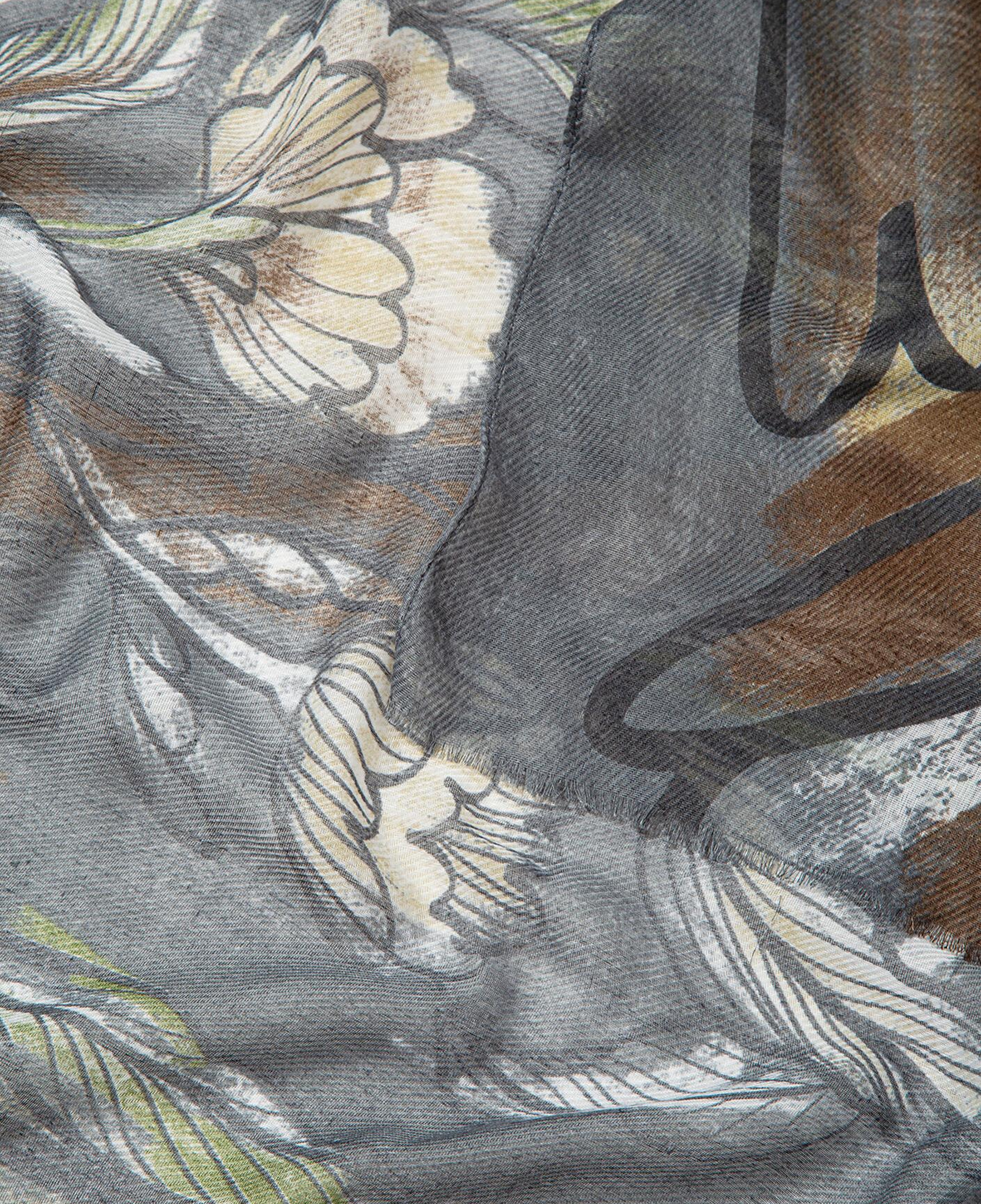 Mavi Desenli Şal 1913446-24386