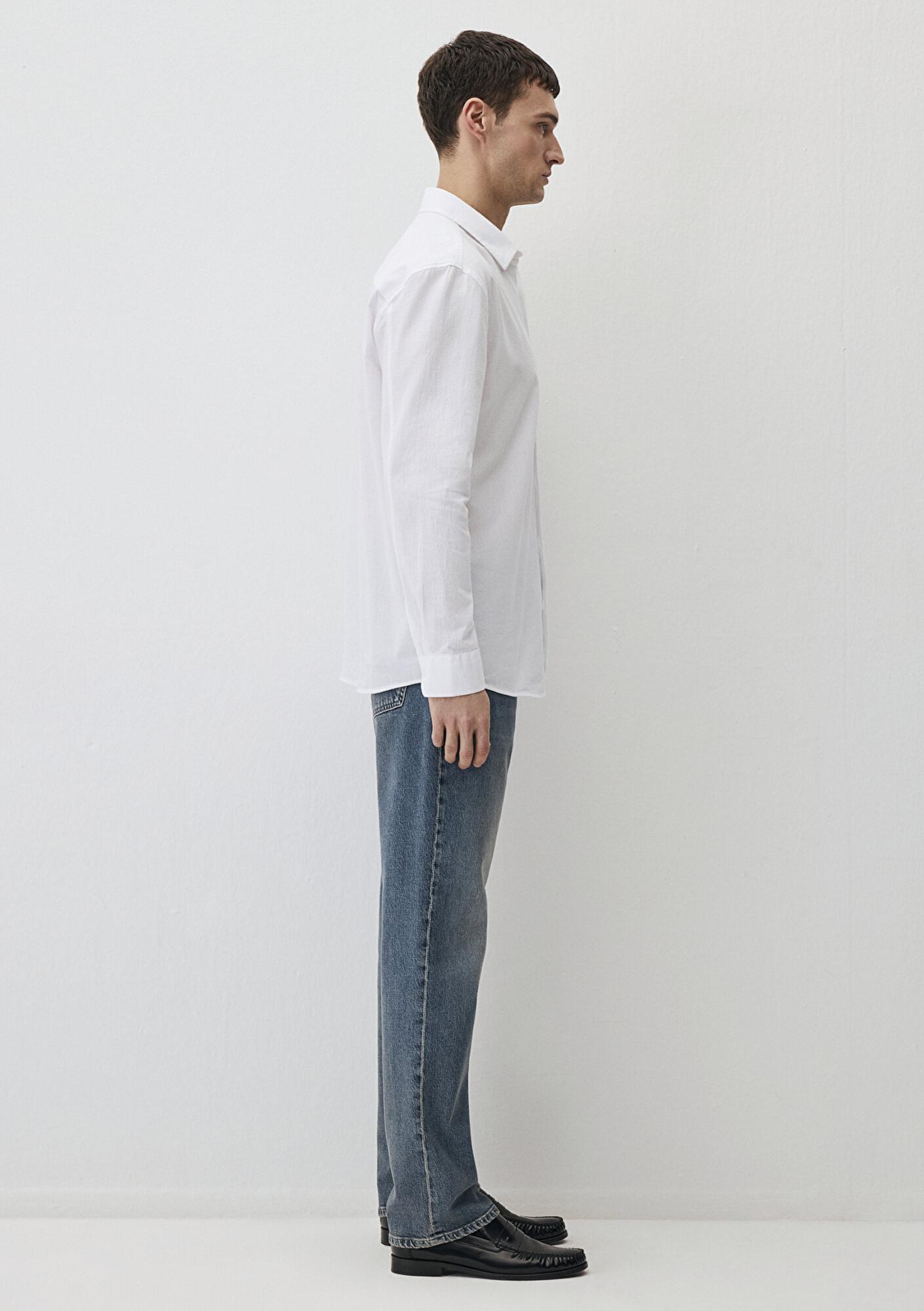 Mavi Beyaz Gömlek Regular Fit / Normal Kesim 0211554-620