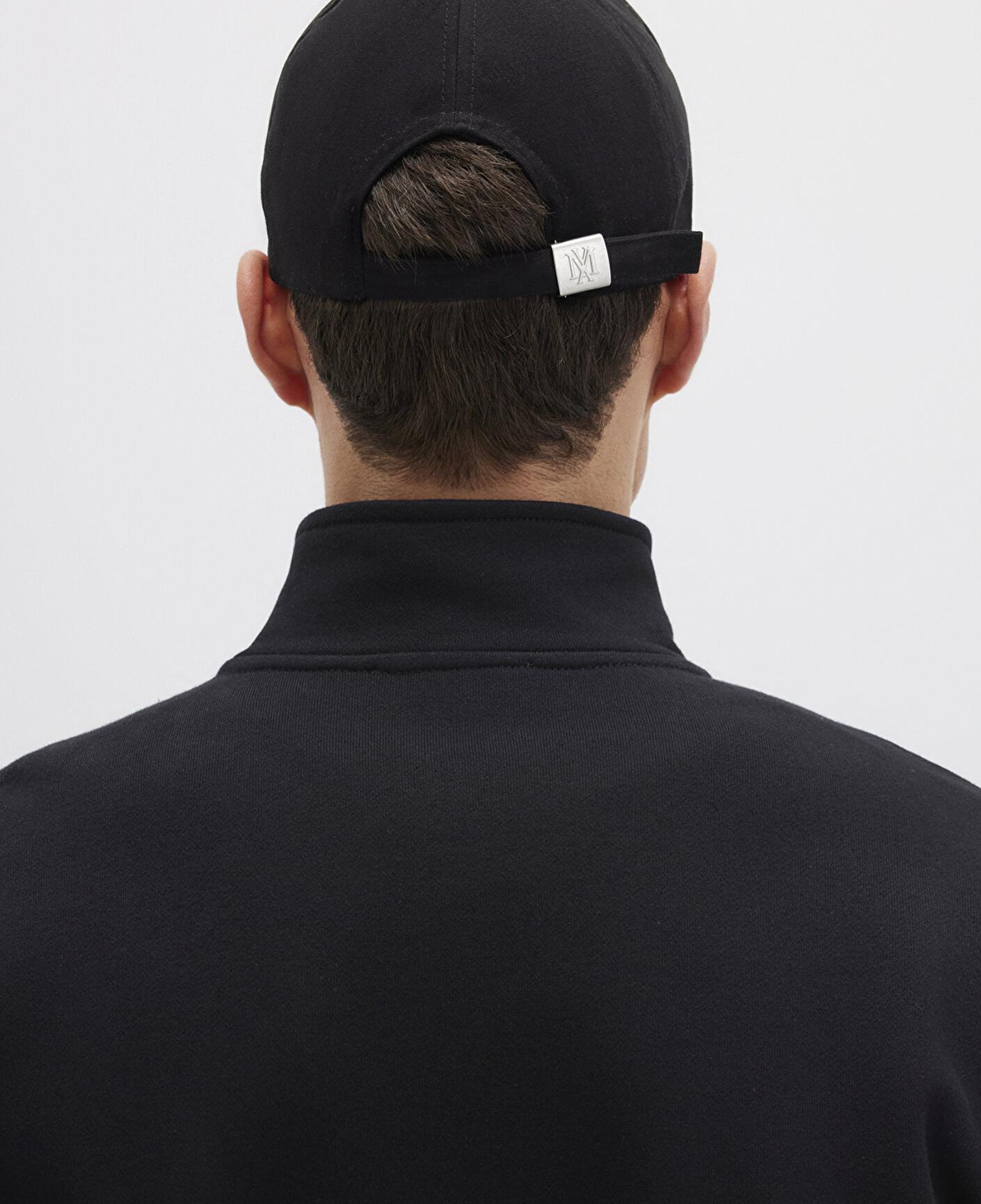 Mavi Mühür Logo Nakışlı Siyah Şapka 0911882-900