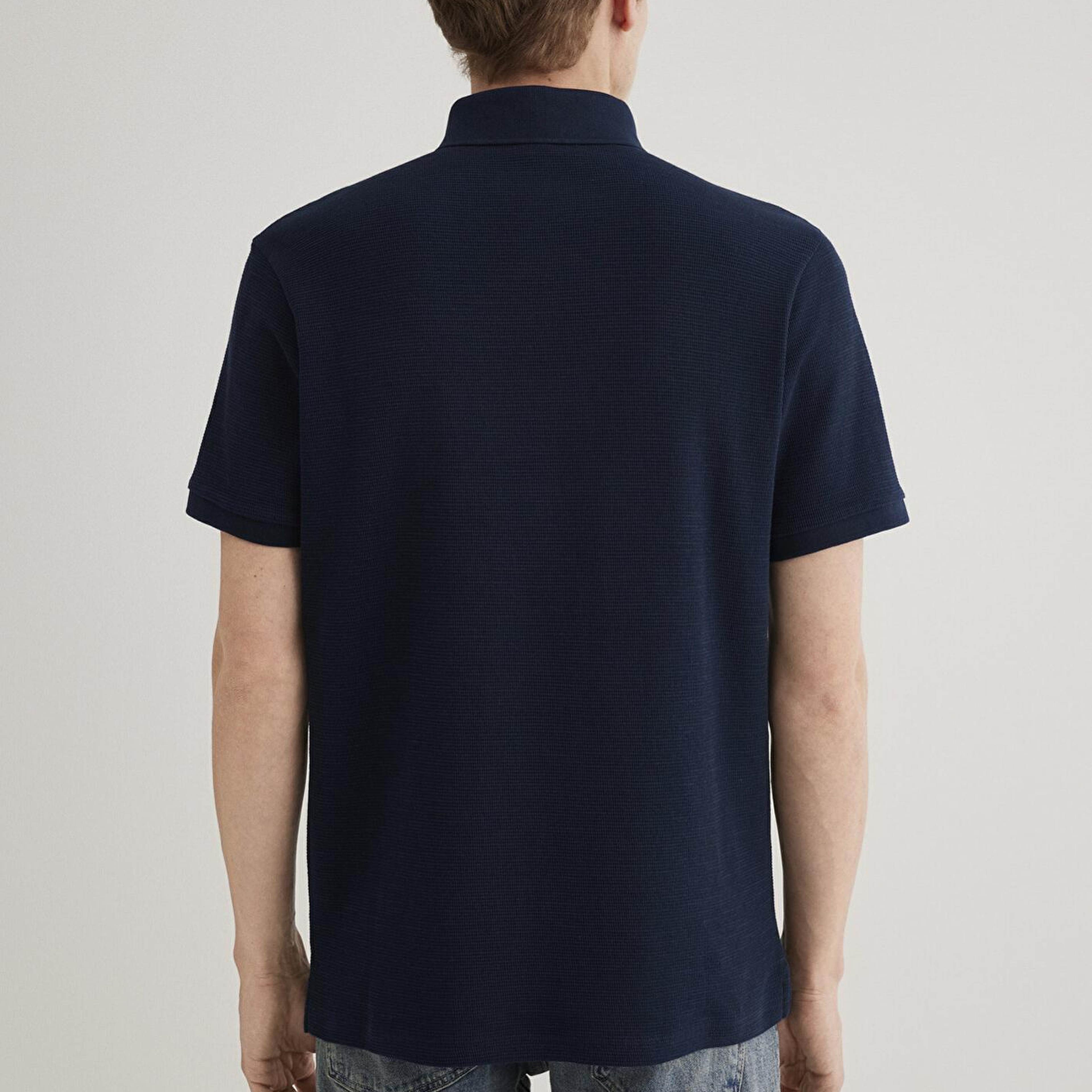 Mavi Lacivert Polo Tişört Slim Fit / Dar Kesim 0612521-70490