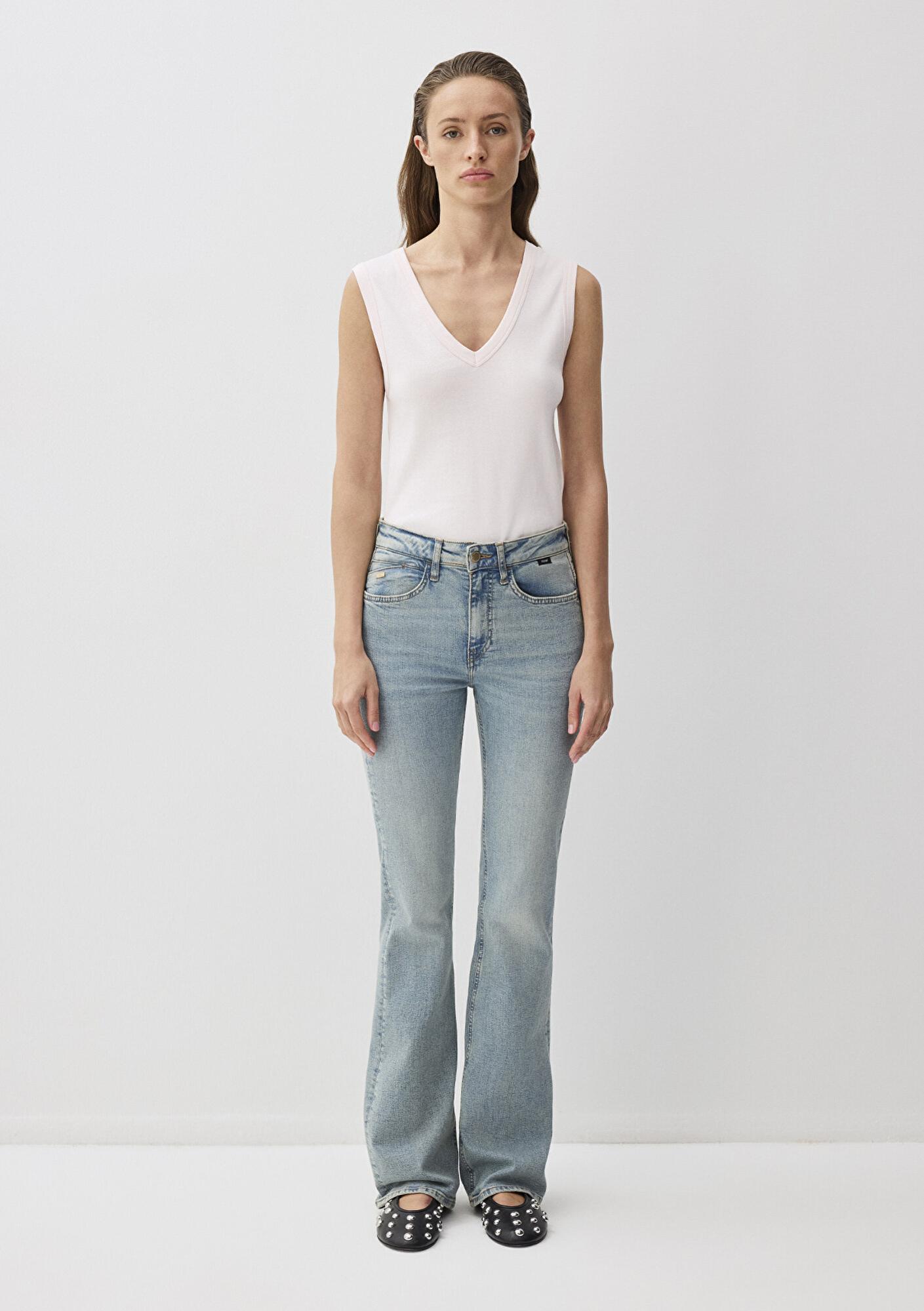 Mavi Maria Mavi Premium Puslu Açık Mavi Jean Pantolon 101225-89221