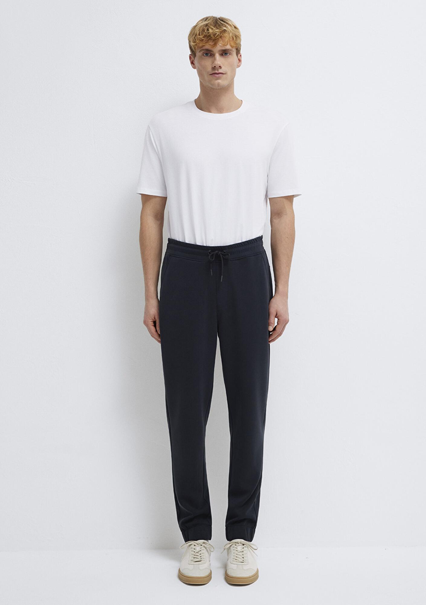 Mavi Soft-Premium Siyah (TENCEL™) Modal Karışımlı Eşofman Altı 0010373-71379