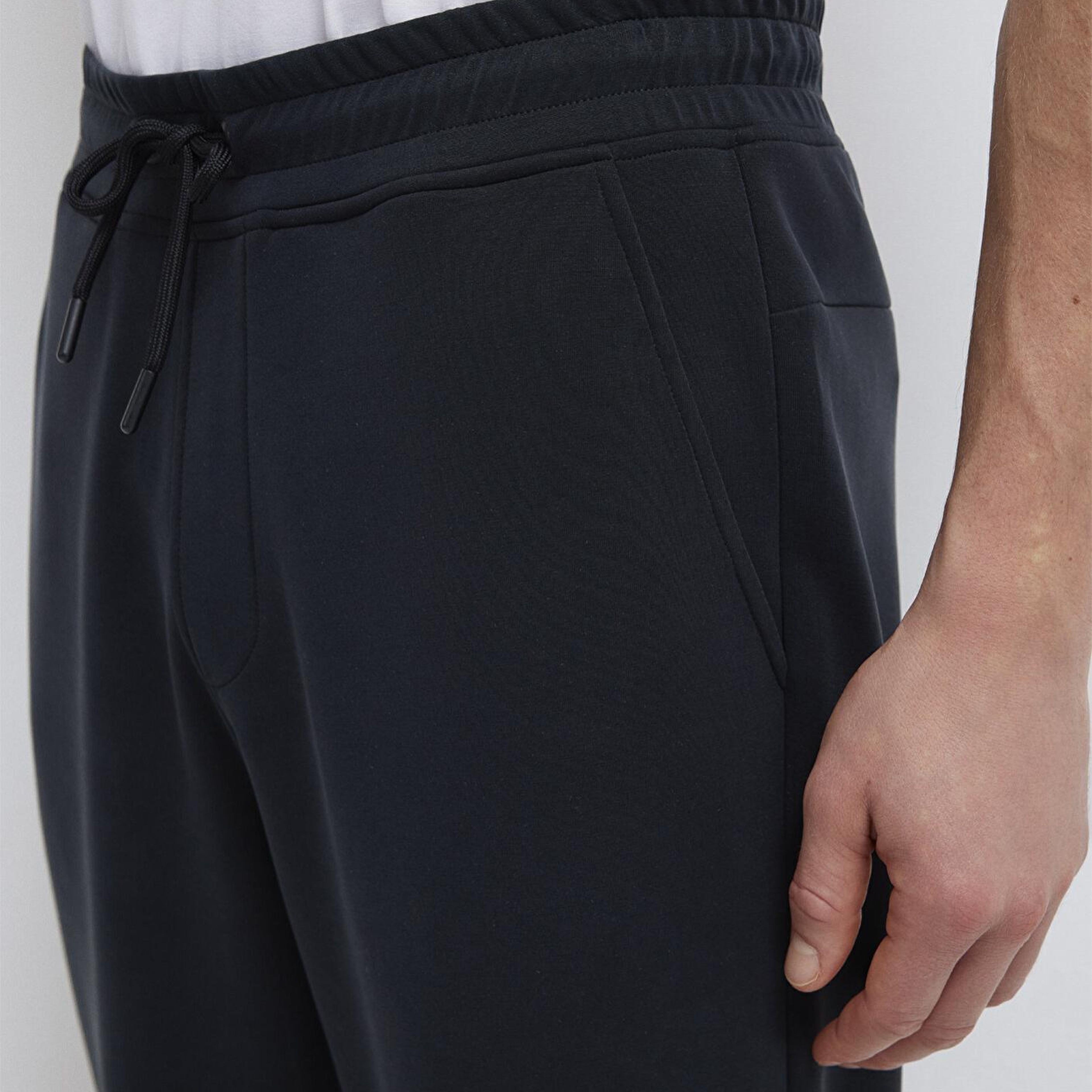 Mavi Soft-Premium Siyah (TENCEL™) Modal Karışımlı Eşofman Altı 0010373-71379