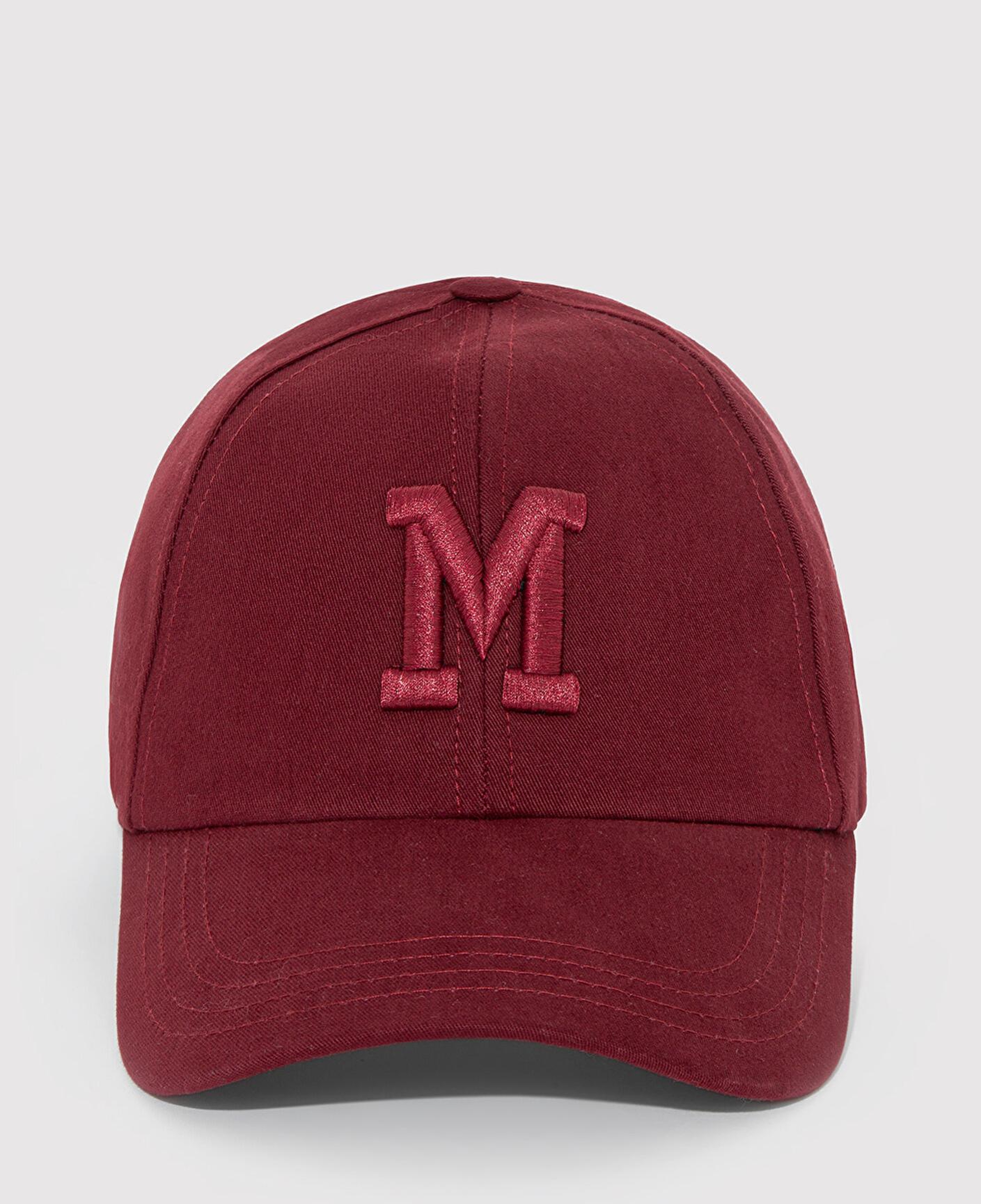 Mavi M Logo Detaylı Bordo Şapka 1912255-82051