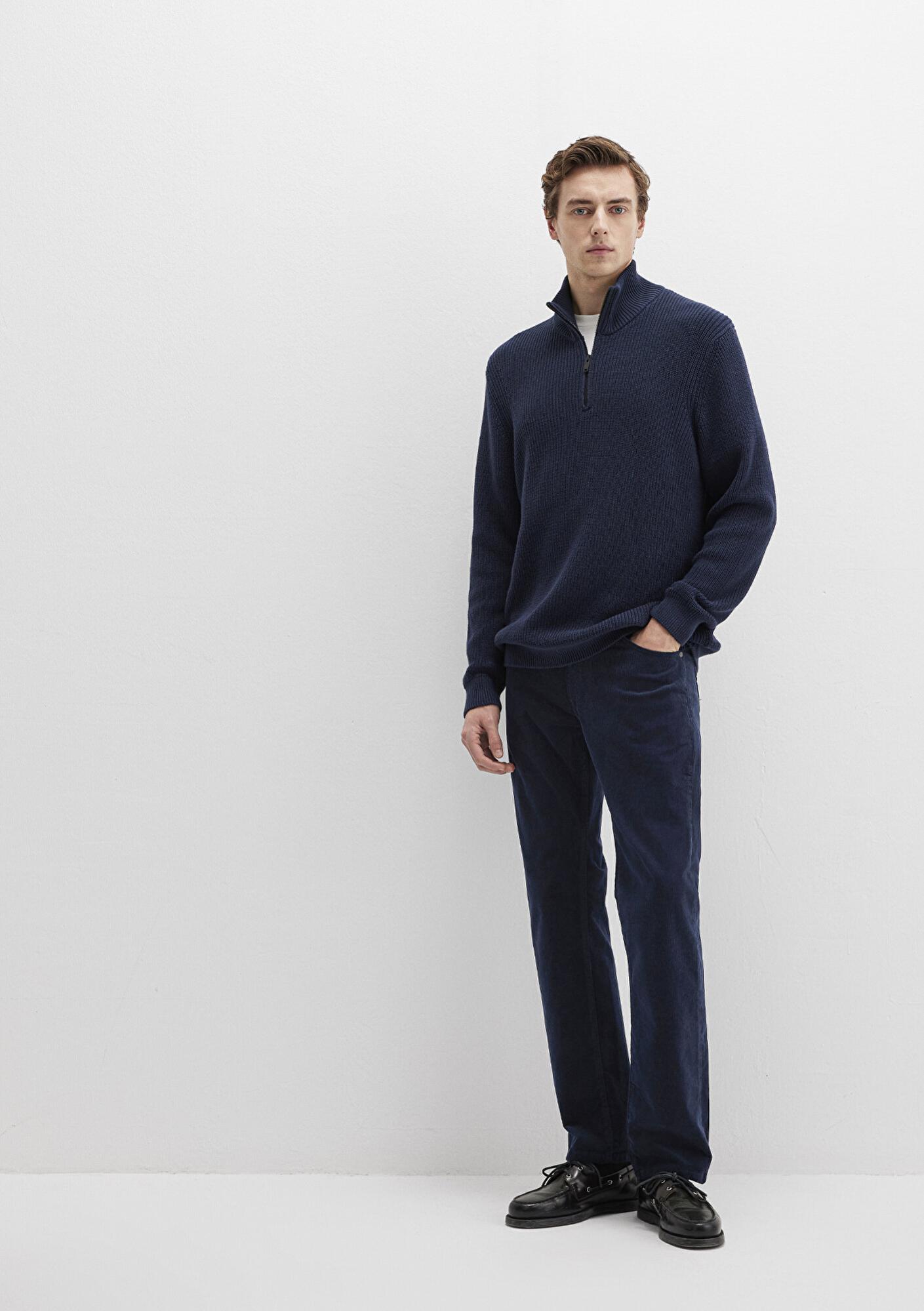 Mavi Hunter Koyu Lacivert Kadife Pantolon 0020282653