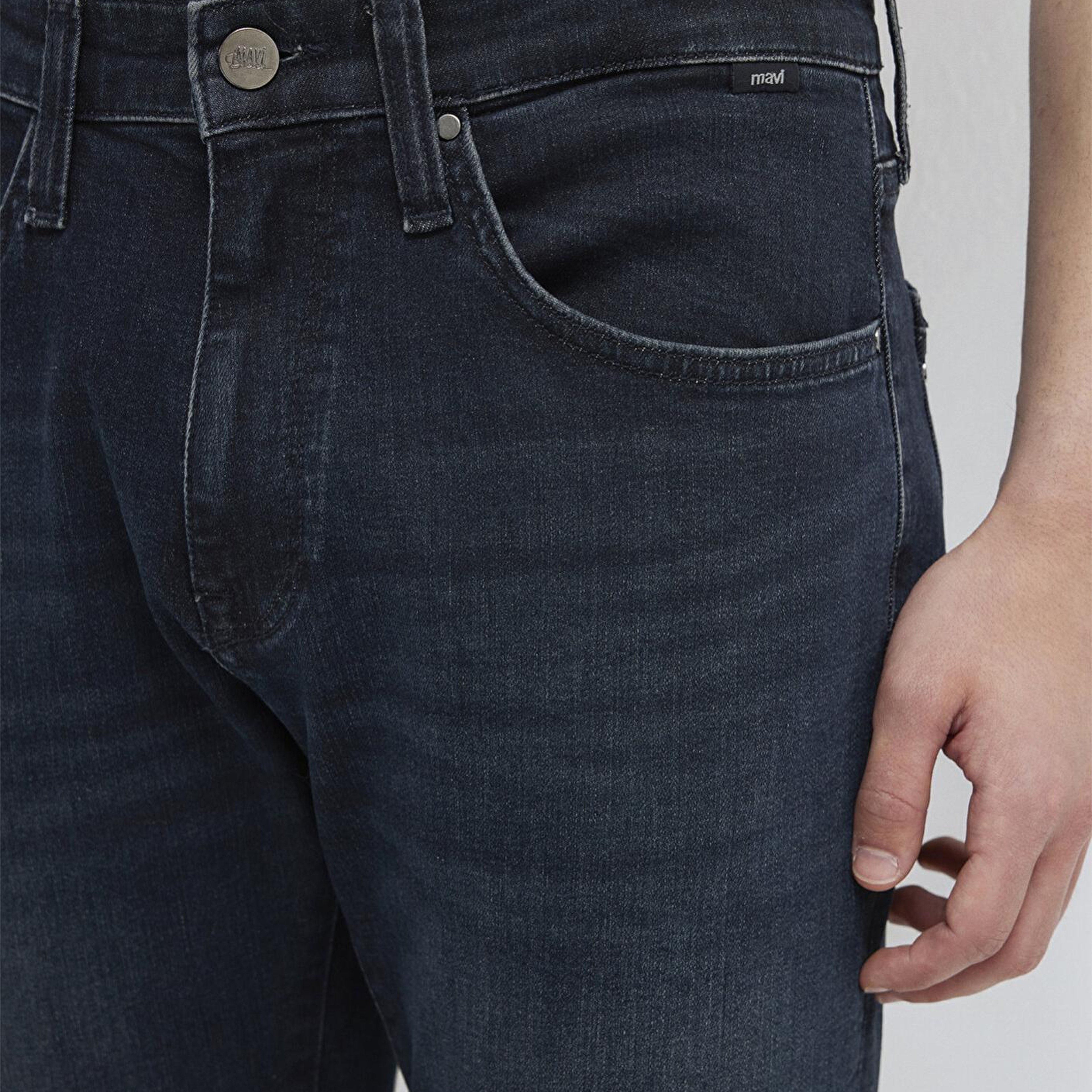 Mavi Jake Lux Black Puslu Vintage Koyu Mavi Jean Pantolon 0042287868